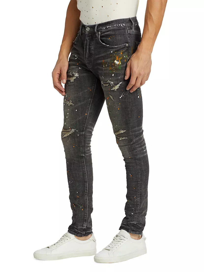 P001 Low-Rise Skinny Jeans
