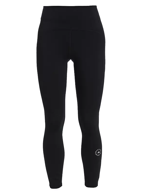 adidas by Stella McCartney 7/8 Yoga Leggings - Black, Women yoga