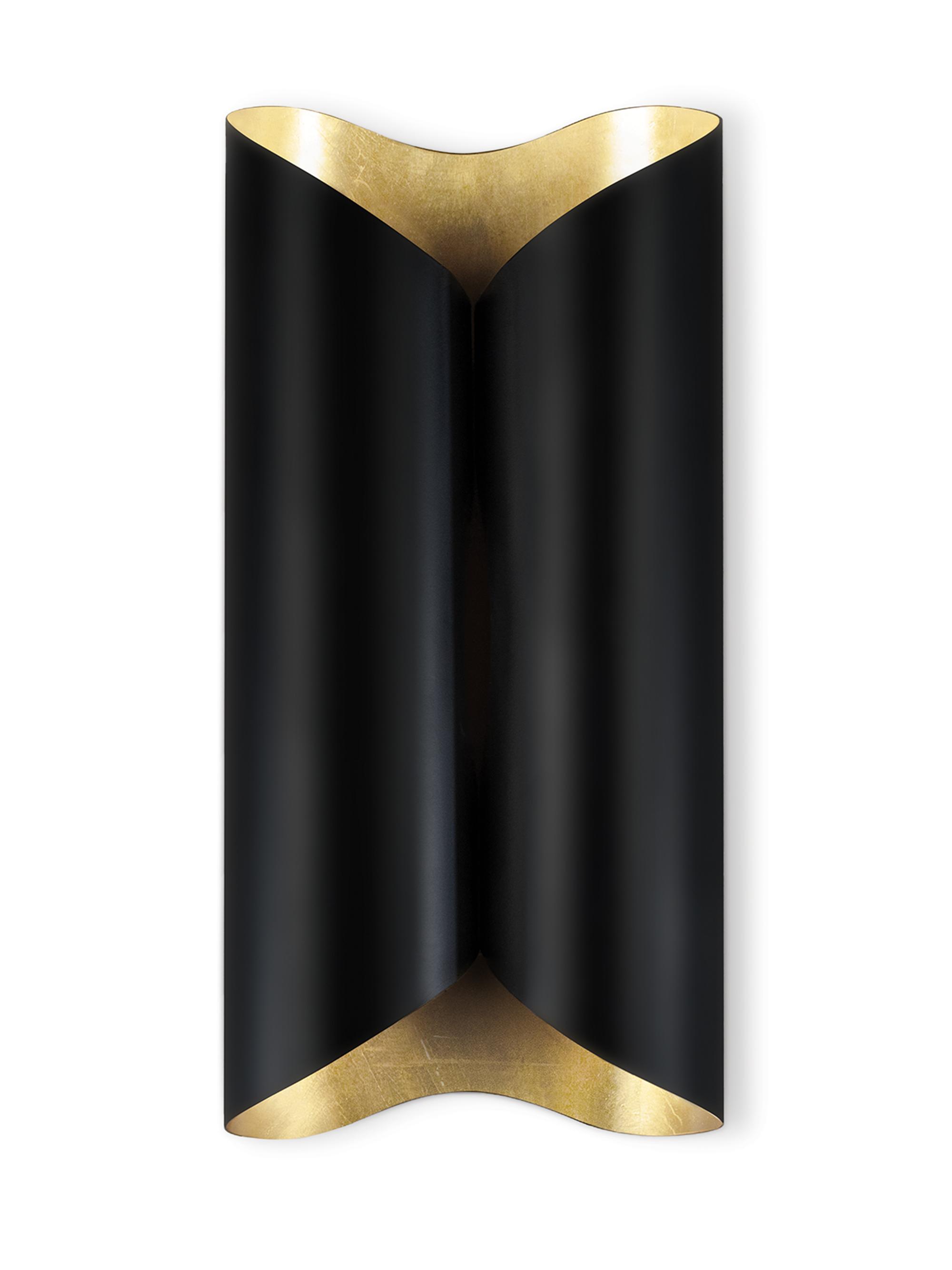 Regina Andrew Classics Coil Metal Large Sconce - Black