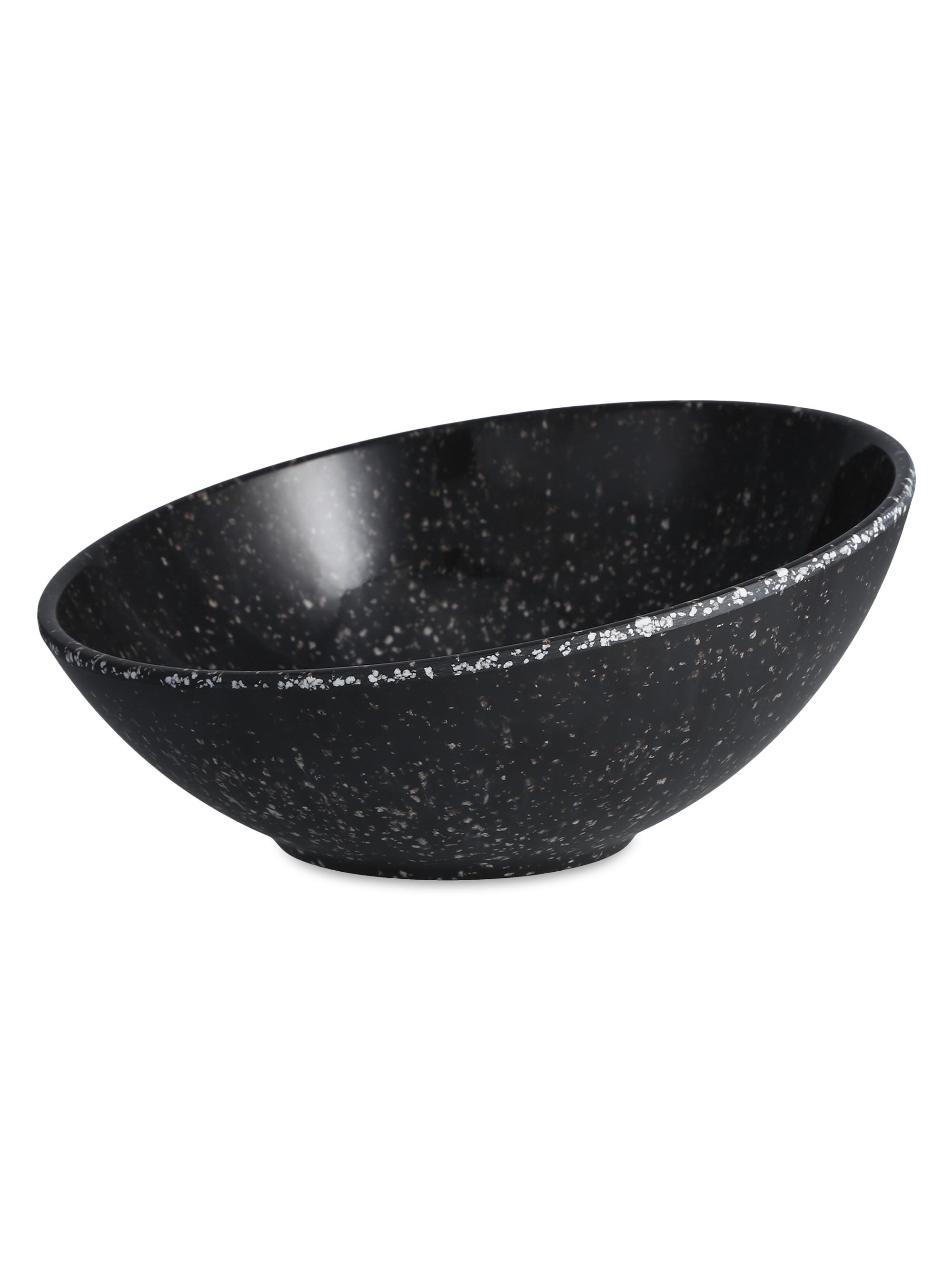 Fortessa Camp  6-Piece Tilt Bowl Set - Charcoal