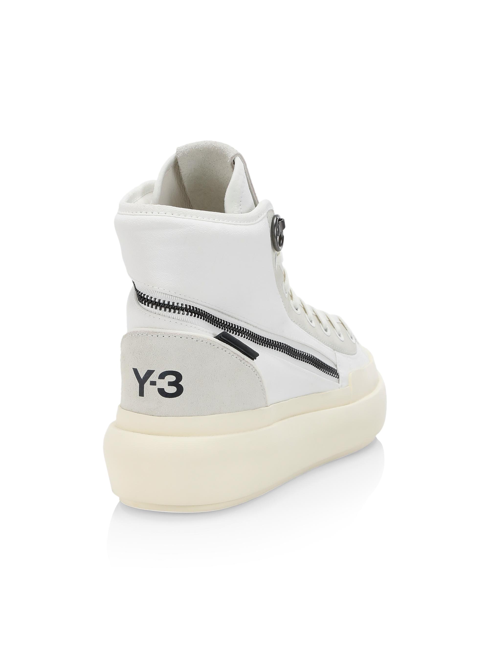 Y-3 Ajatu Court High-Top Sneakers | Saks Fifth Avenue