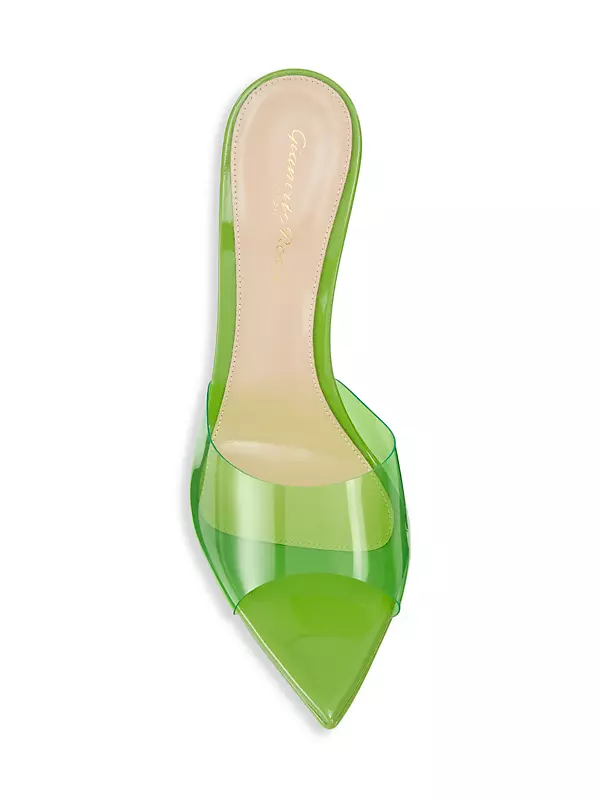 Betty Glass Stiletto Sandals