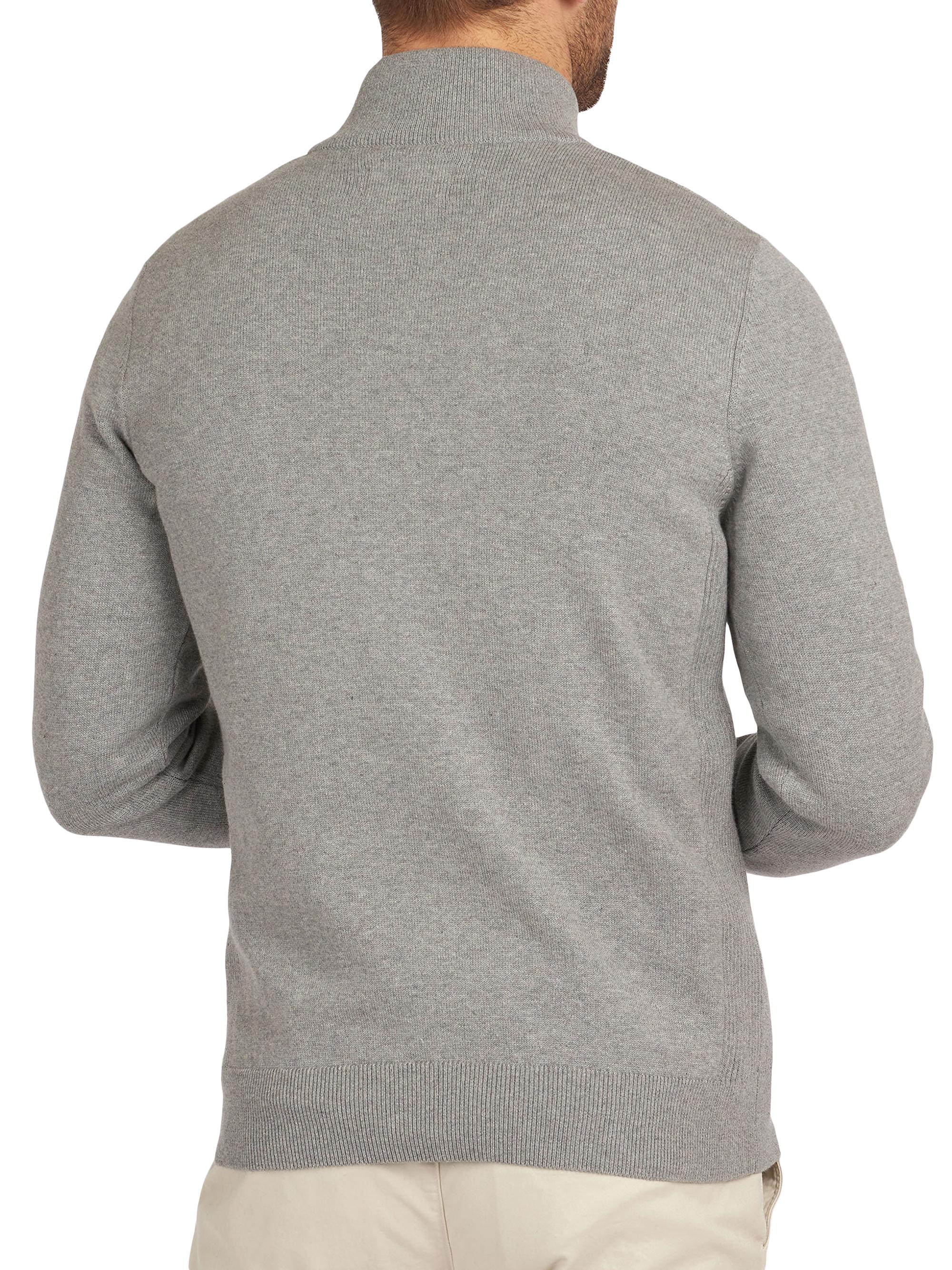 Barbour Quarter-Zip Cotton Sweater | Saks Fifth Avenue