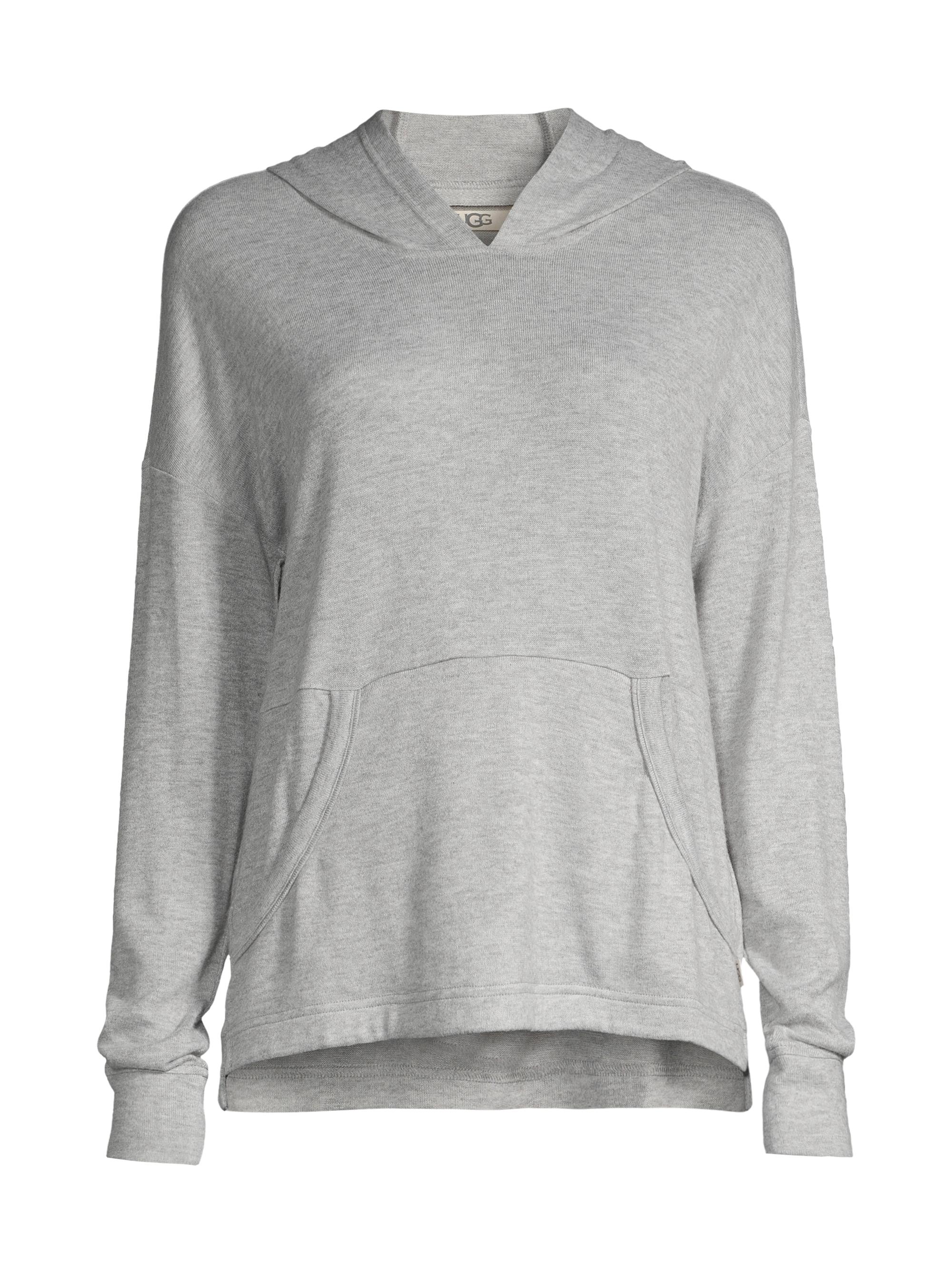 UGG Women's Elettra Heathered Knit Hoodie - Grey Heather