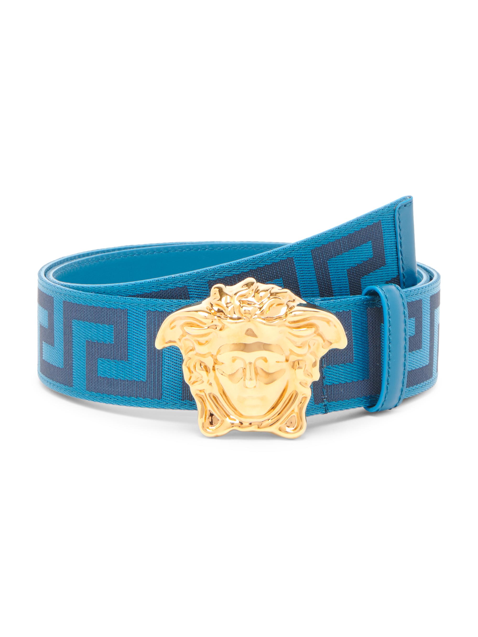 Versace La Medusa Leather Belt | Saks Fifth Avenue
