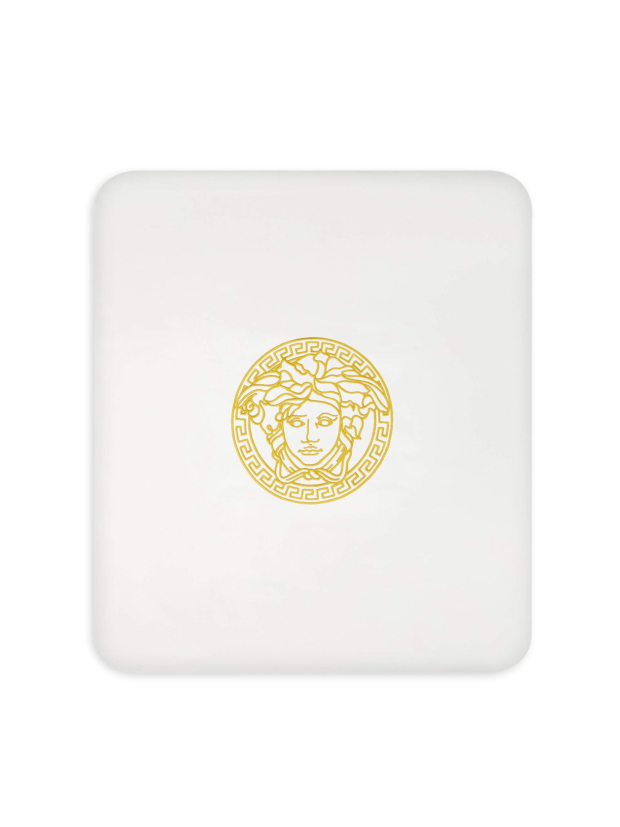 Versace Reversible Indoor/Outdoor Blanket - White Gold