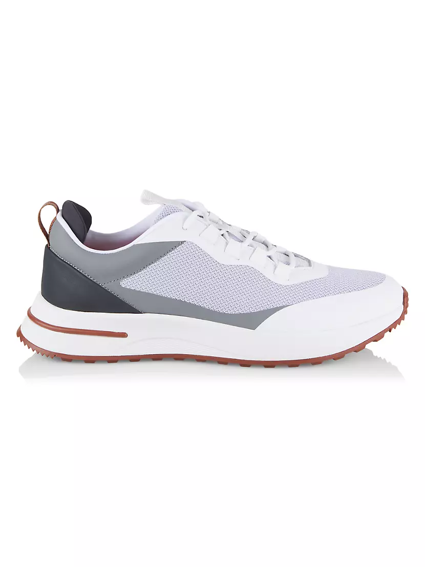 Shop Loro Piana Weekend Walk Performance Mesh Low-Top Shop Loro Piana Weekend Walk Performance Mesh Low-Top