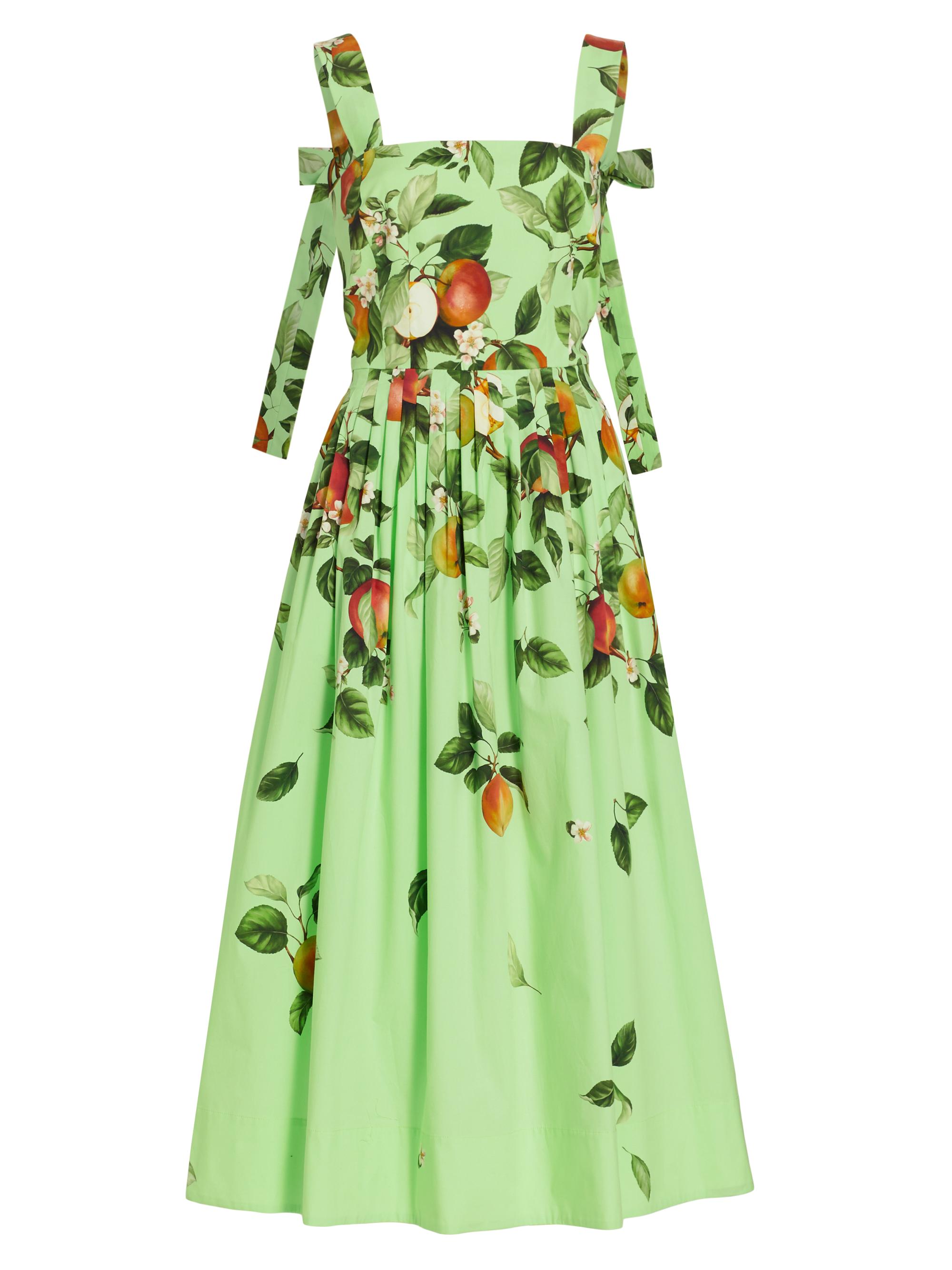 oscar midi dress green Oscar Midi Dress Green main image 0