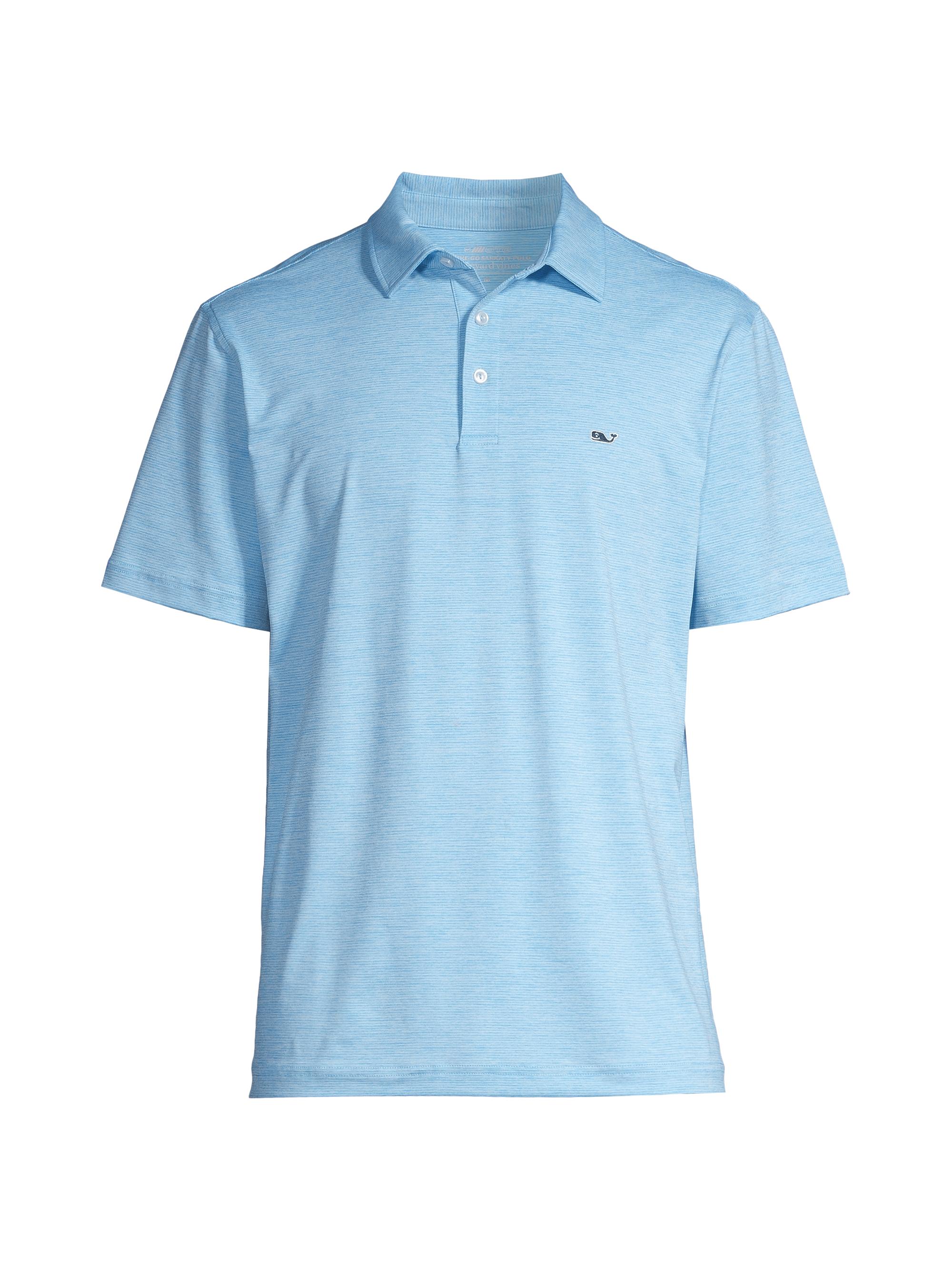 Vineyard Vines Men's Bradley Striped Polo Shirt - Ocean Breeze