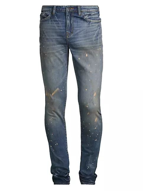 Stretch Jeans Skinny Avenue Saks | Super Shop Prps Distressed Fifth Cayenne