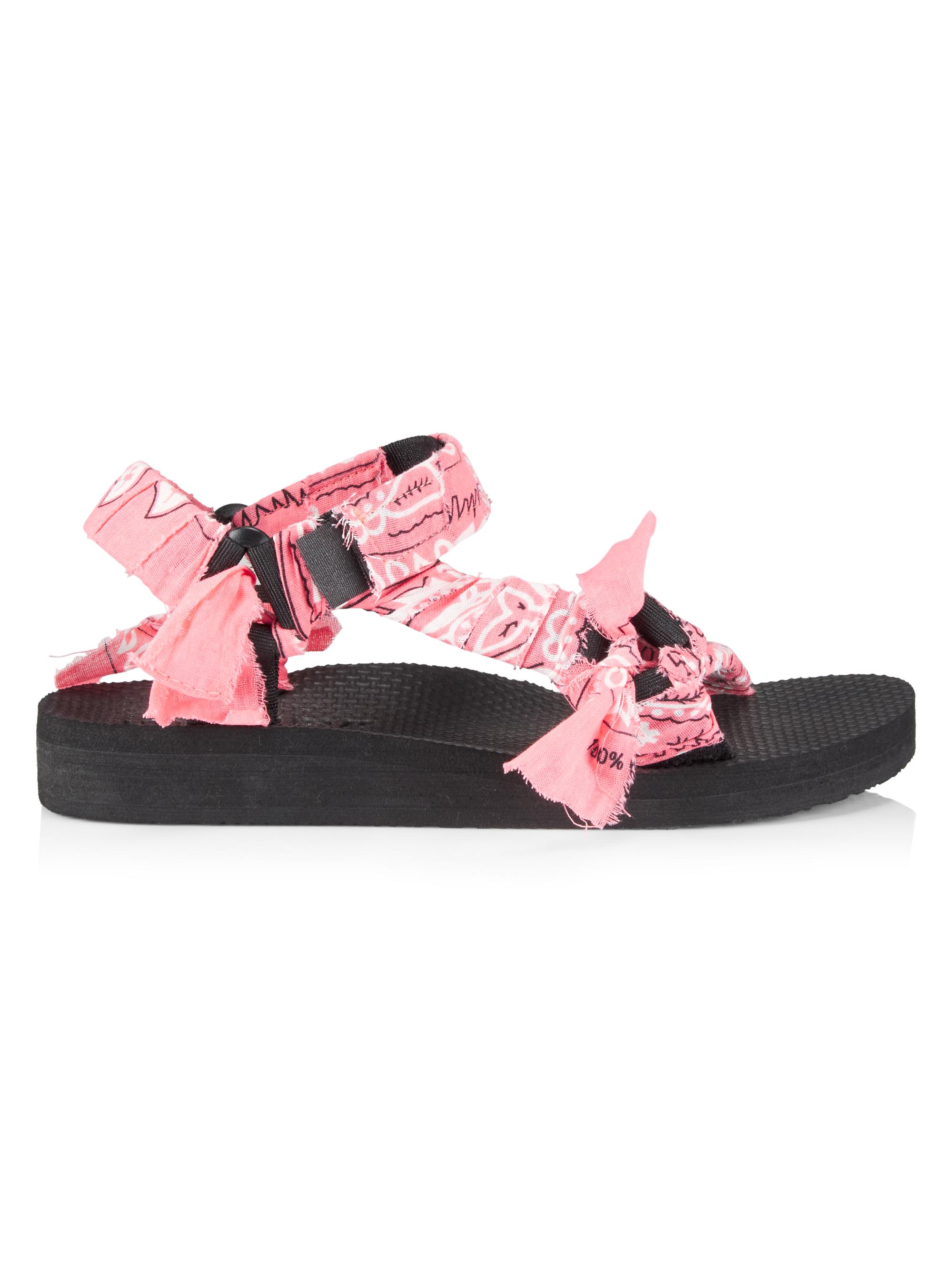 Arizona Love Women's Trekky Bandana Flat Sport Sandals - Blush