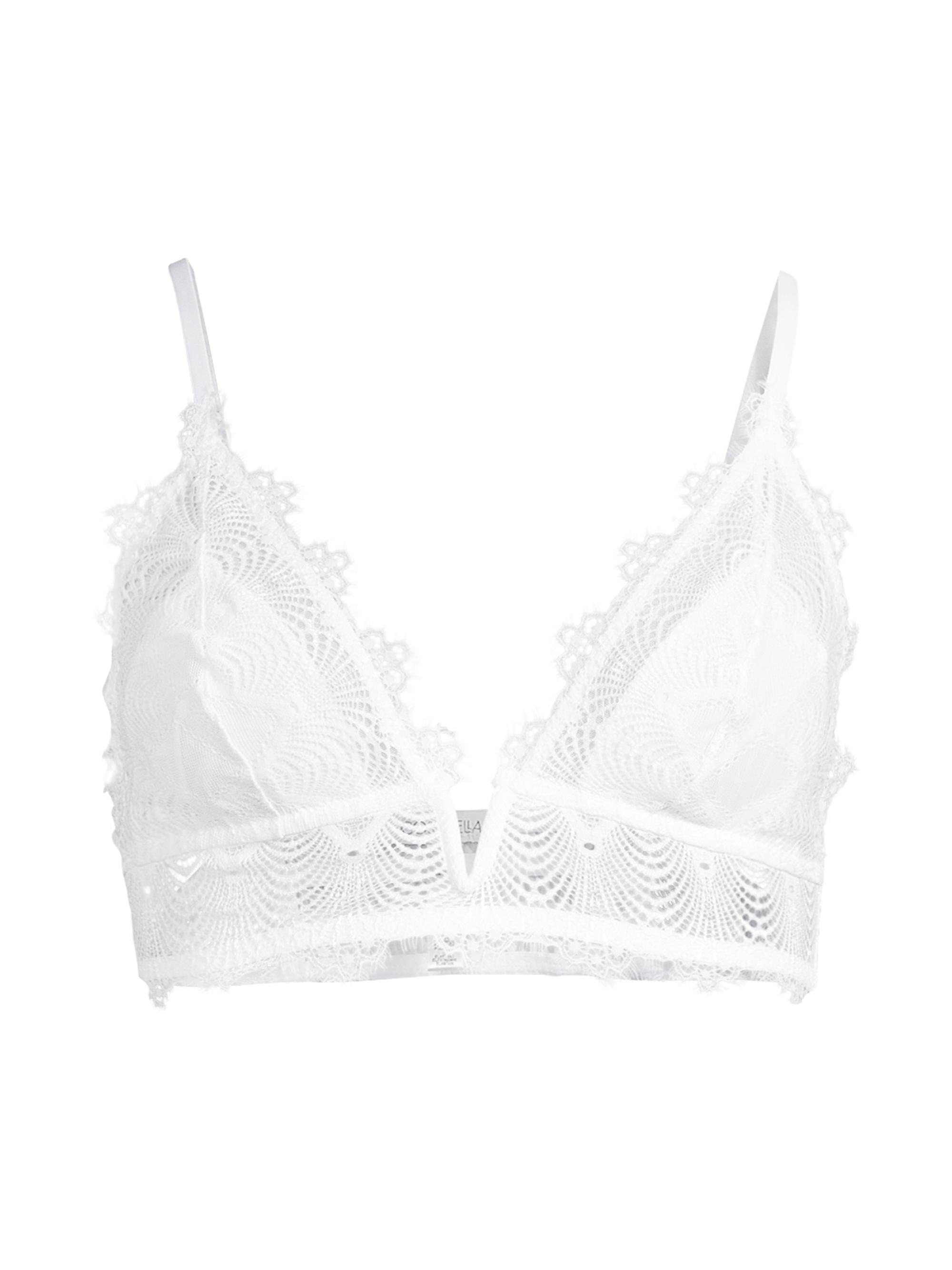 Cosabella Women's Allure Lace Bralette - White