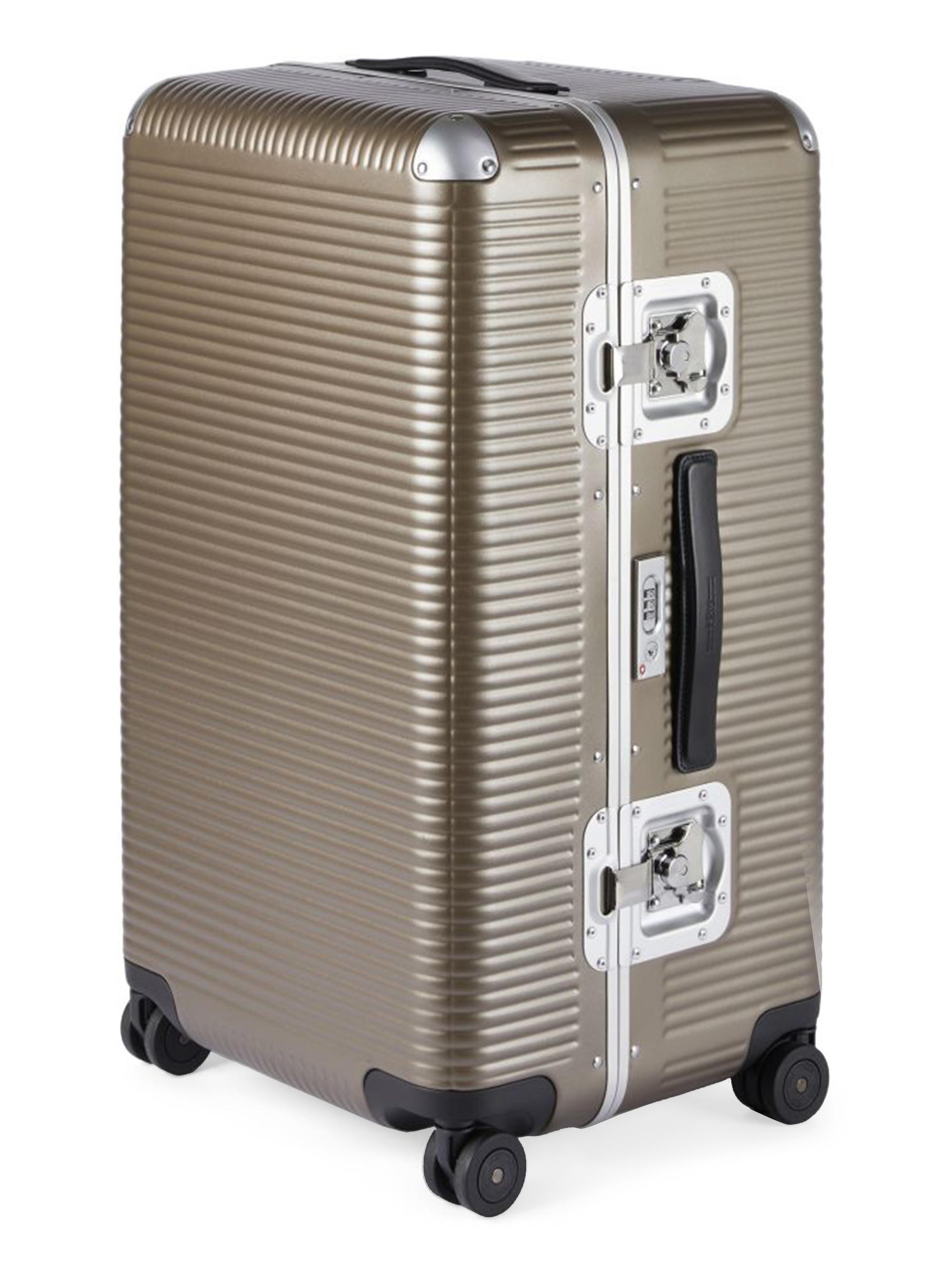 FPM Men's Bank Light Trunk Suitcase - Matte Almond
