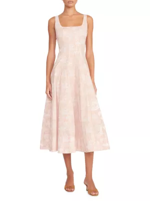 Shop Staud Wells A-Line Dress | Saks Fifth Avenue