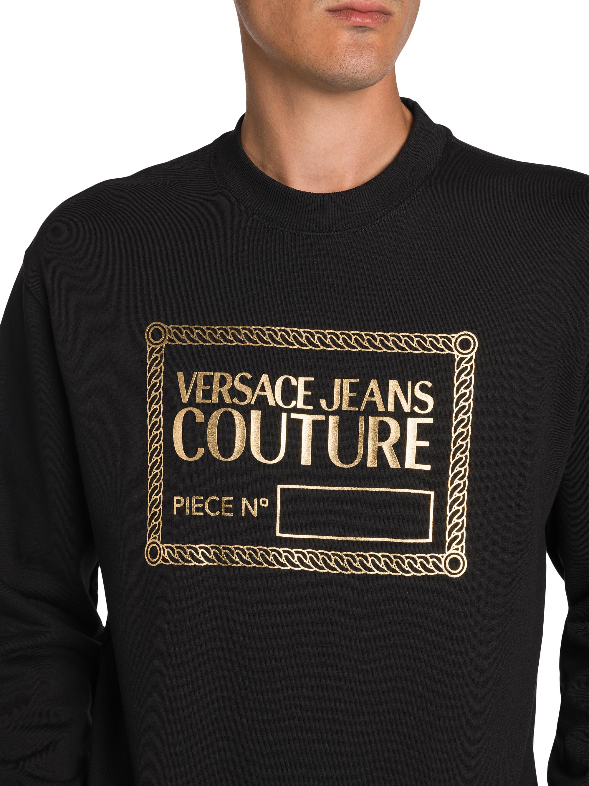 Versace Jeans Couture Piece Number Logo Sweatshirt | Saks Fifth Avenue