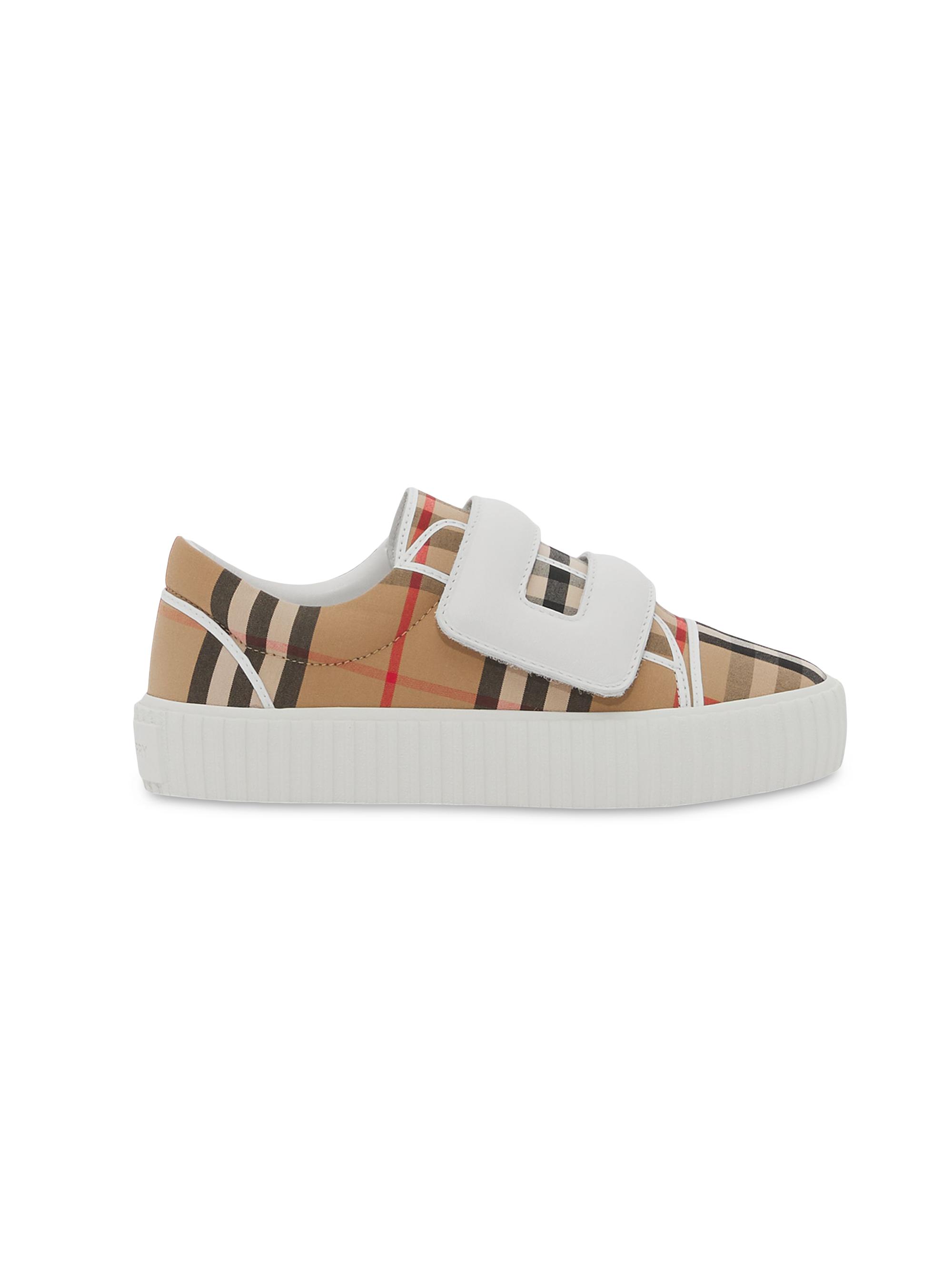 Burberry Little Kid's & Kid's​ Mark Low-Top Check Sneakers
