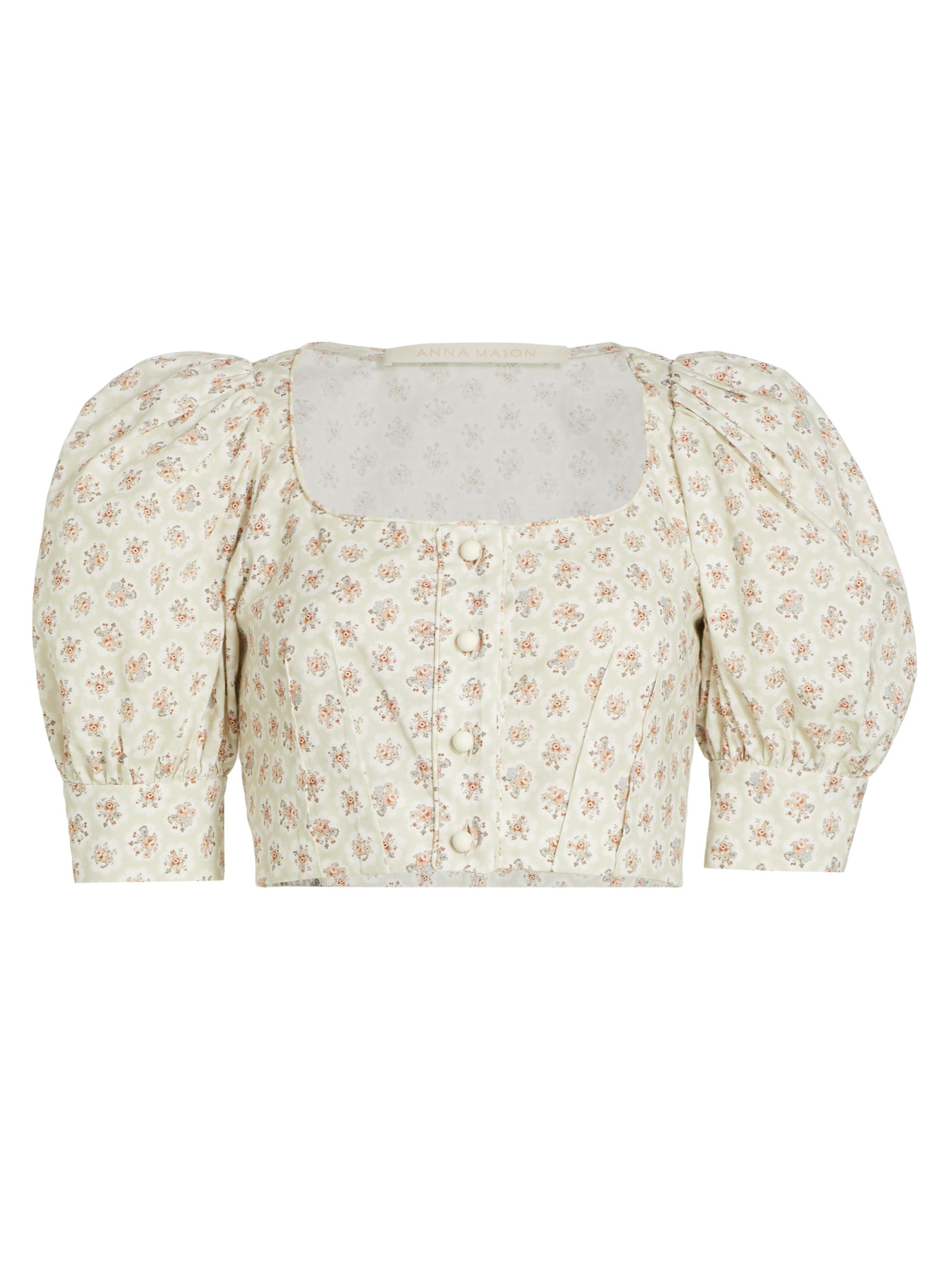 Anna Mason Women's Rosi Floral Crop Top - Mix