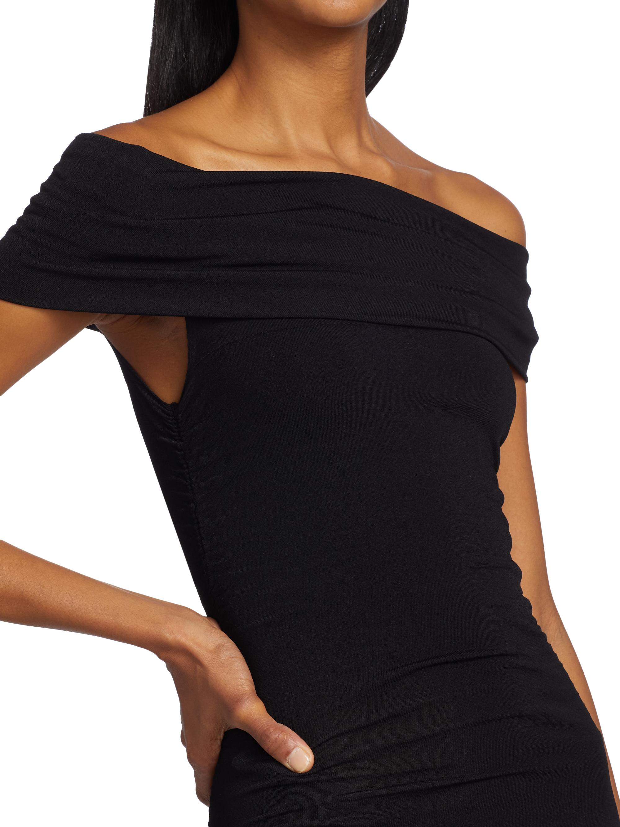 strapless open back dress Christopher Esber Skewed Neck Multi Bind Dress