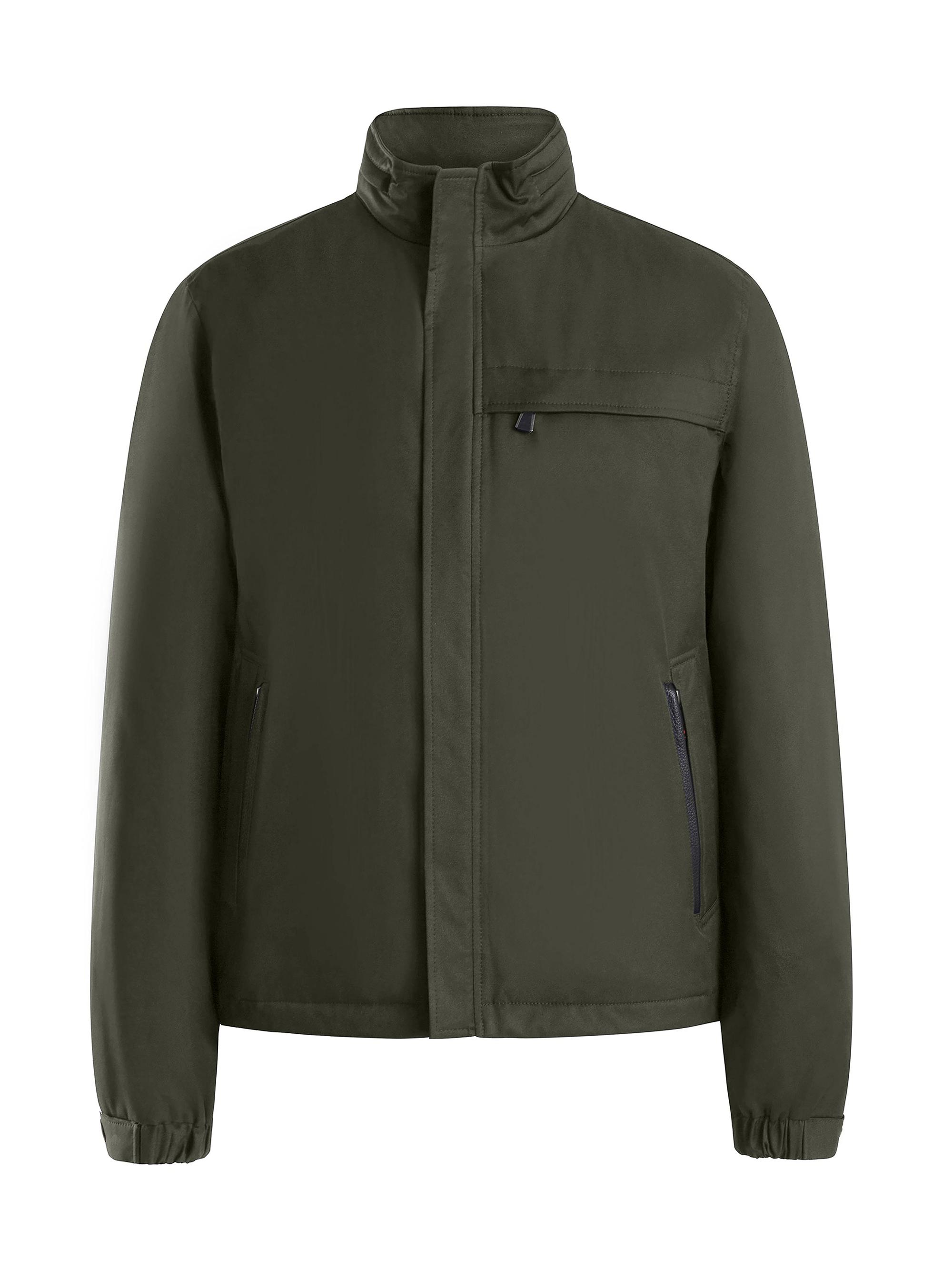 Thermostyles Men's Waterproof Windbreaker Jacket - Blue