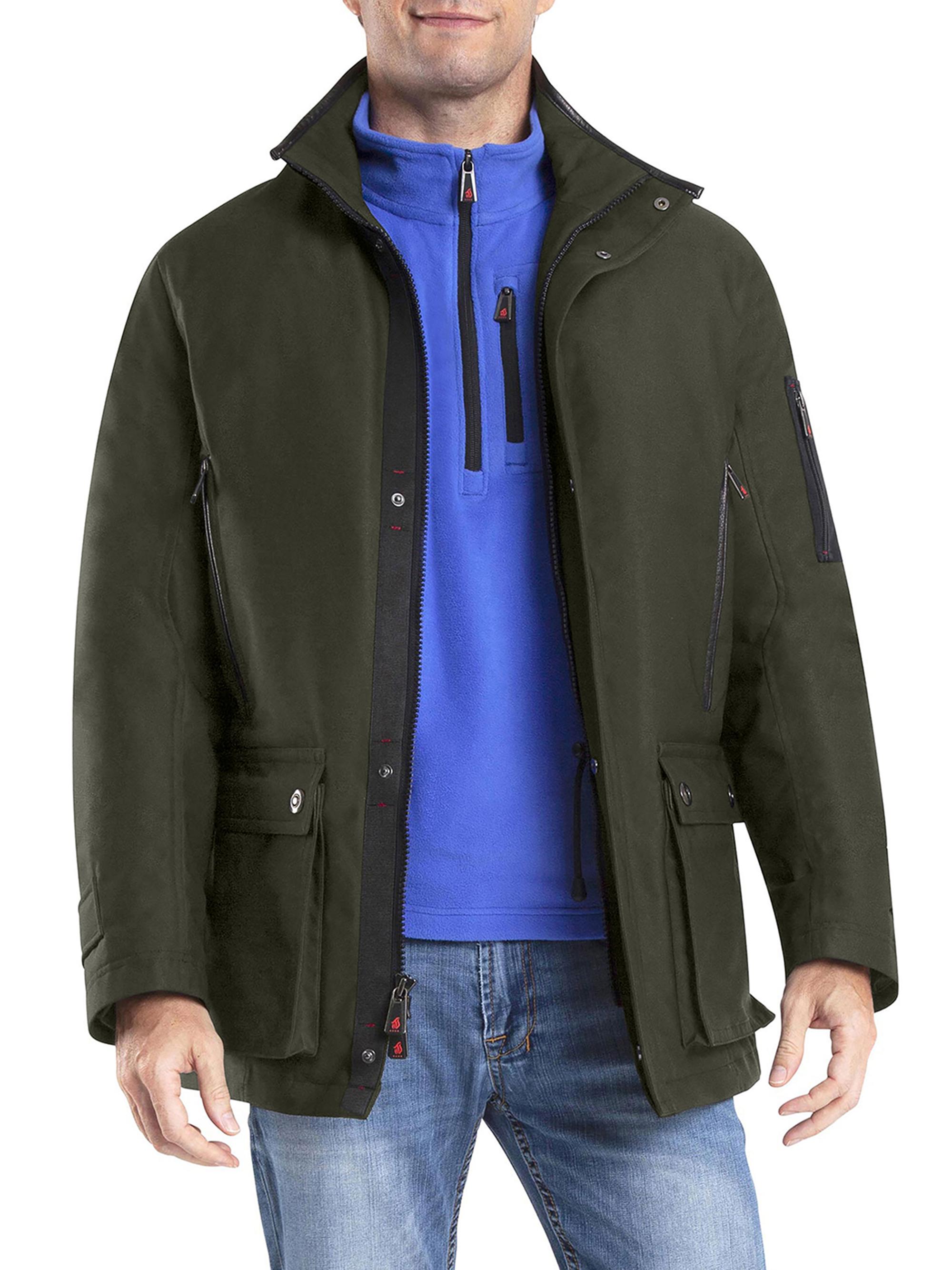Thermostyles Men's THS Heat System Outdoor Parka Jacket - Green