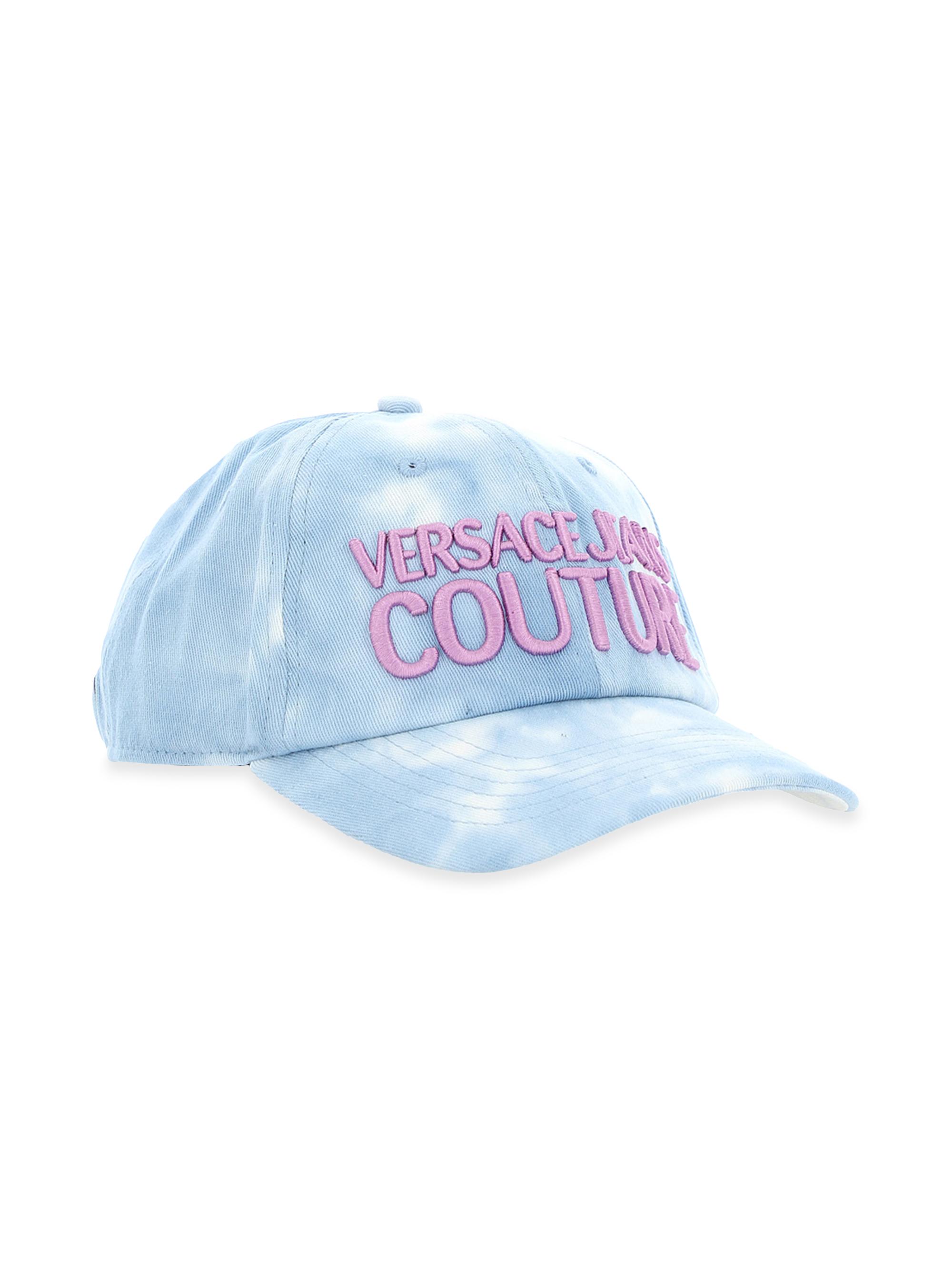 Versace Jeans Couture Men's Tie-Dye Logo Baseball Cap - Dark Blue Lavender