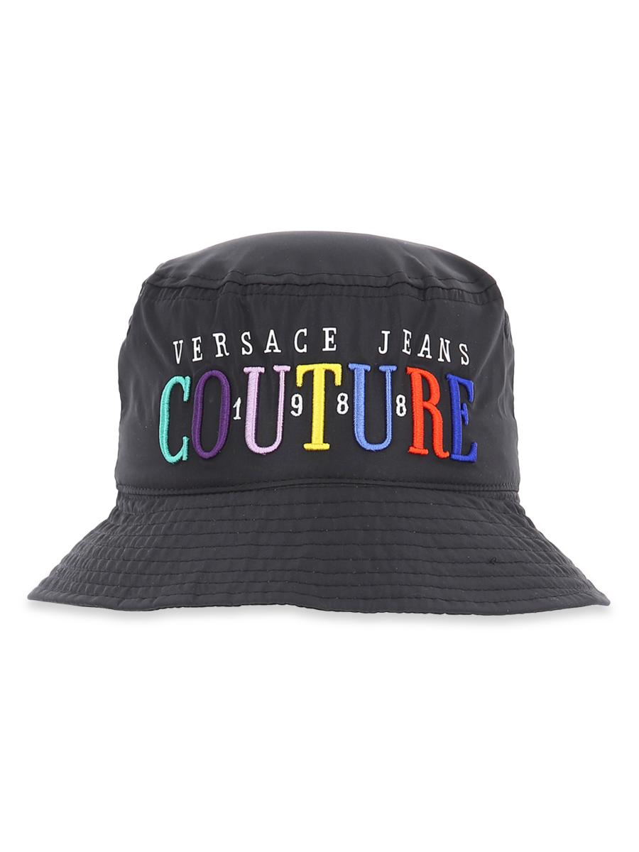 ハット VERSACE JEANS COUTURE Woman Hat Grey 77HAZK50ZG291 816 Versace Jeans Couture - Gray cap with logo 77HAZK50ZG291