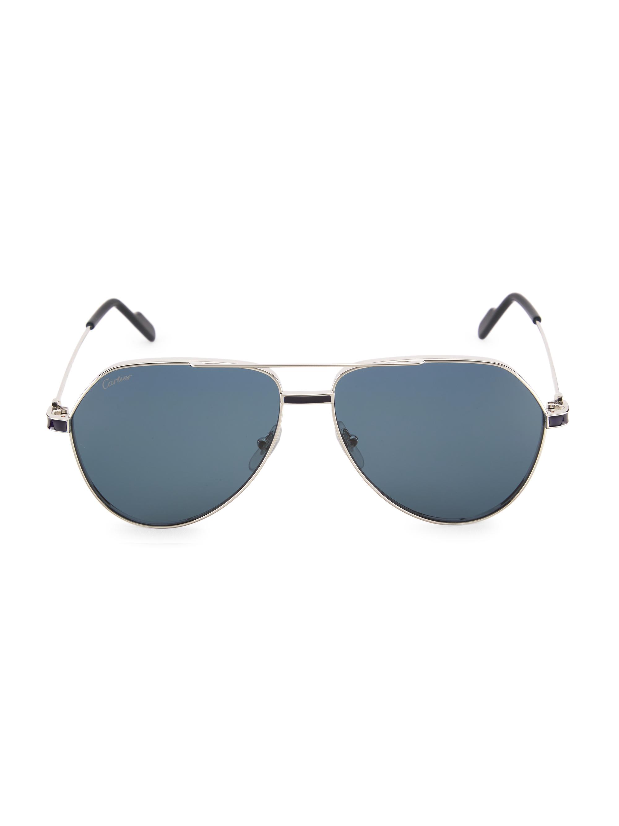 Cartier Men's Première De  Ct0334s-002 61MM Sunglasses - Gold