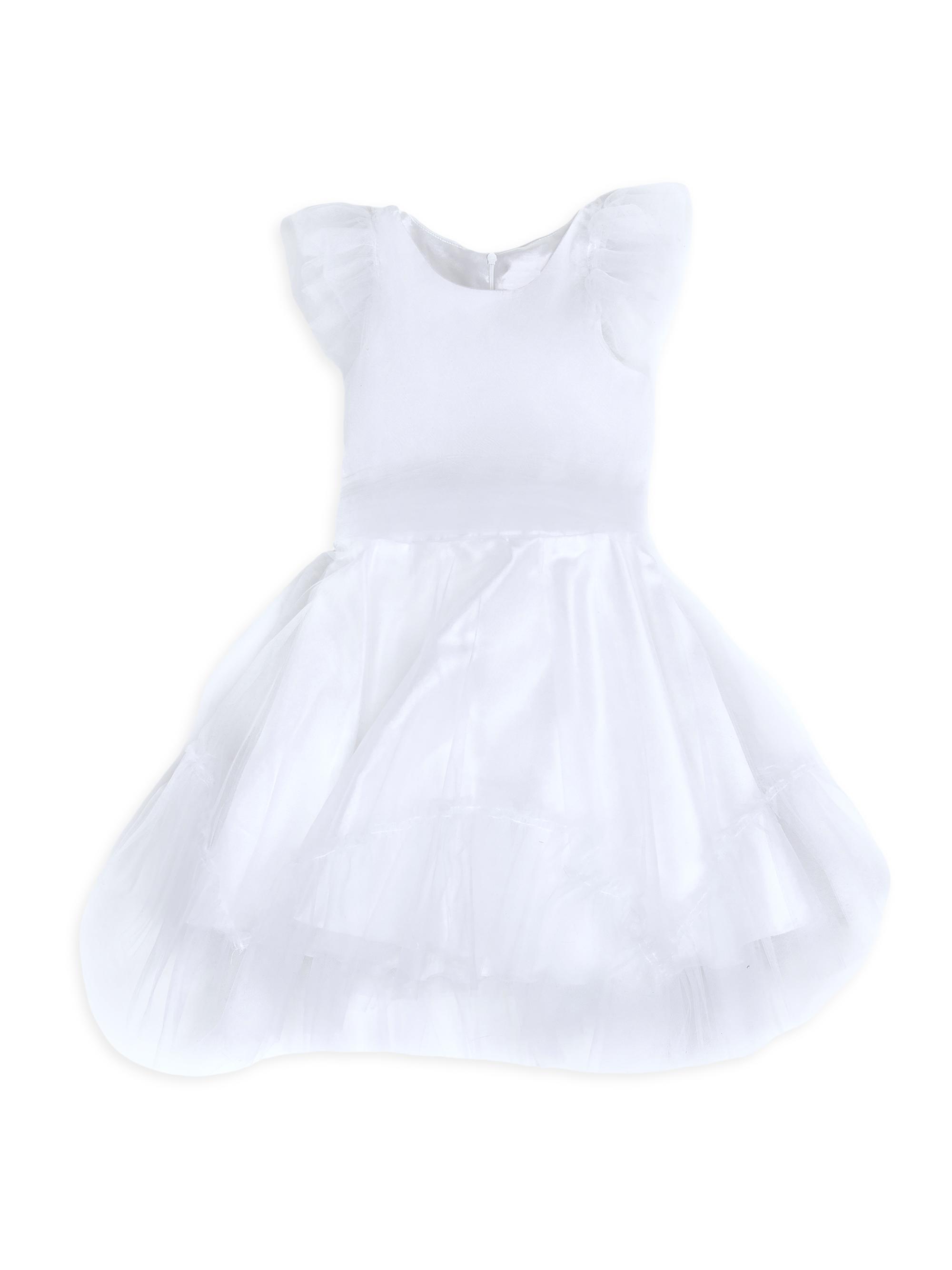 Zoe Little Girl's & Girl's Sadie Tulle Dress - White