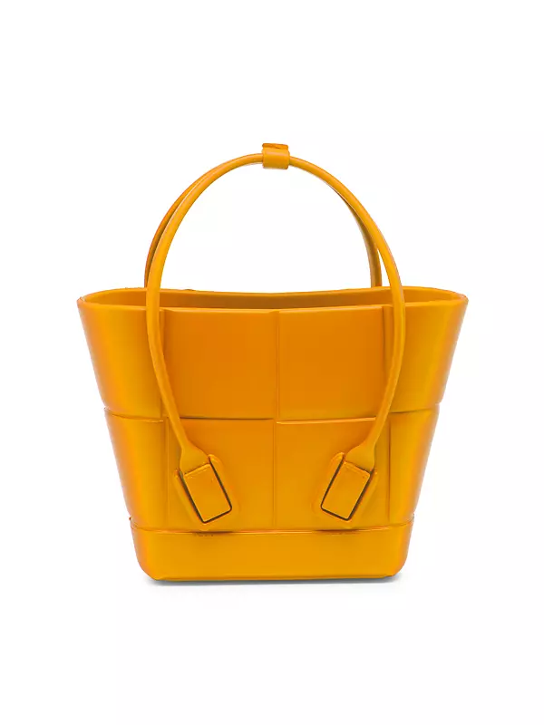 Bottega Veneta® Mini Arco Tote Bag in Travertine. Shop online now.