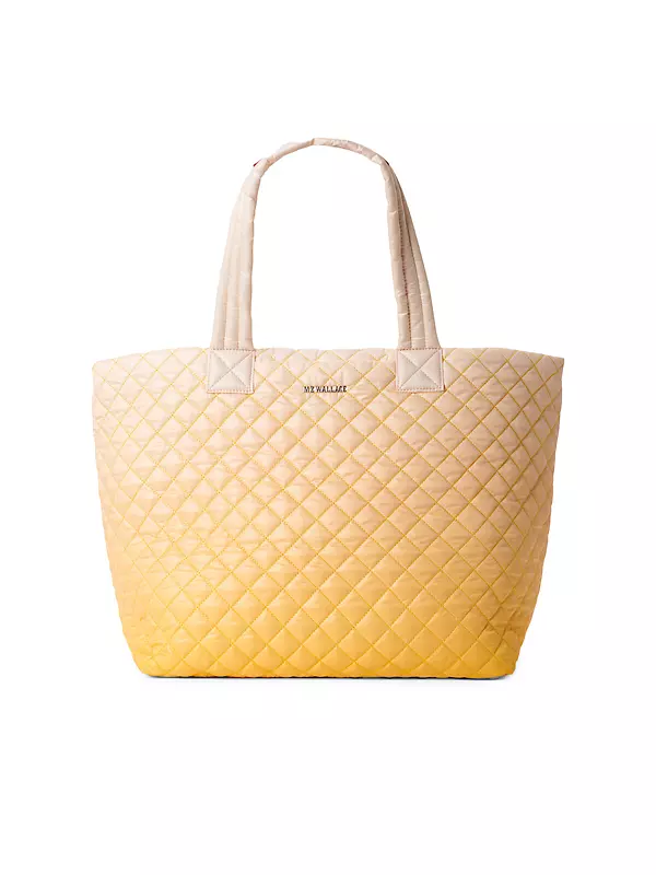 Shop MZ Wallace Large Metro Gradient Quilted Nylon Tote Deluxe