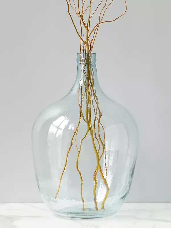 Recycled Glass Demijohn Vases