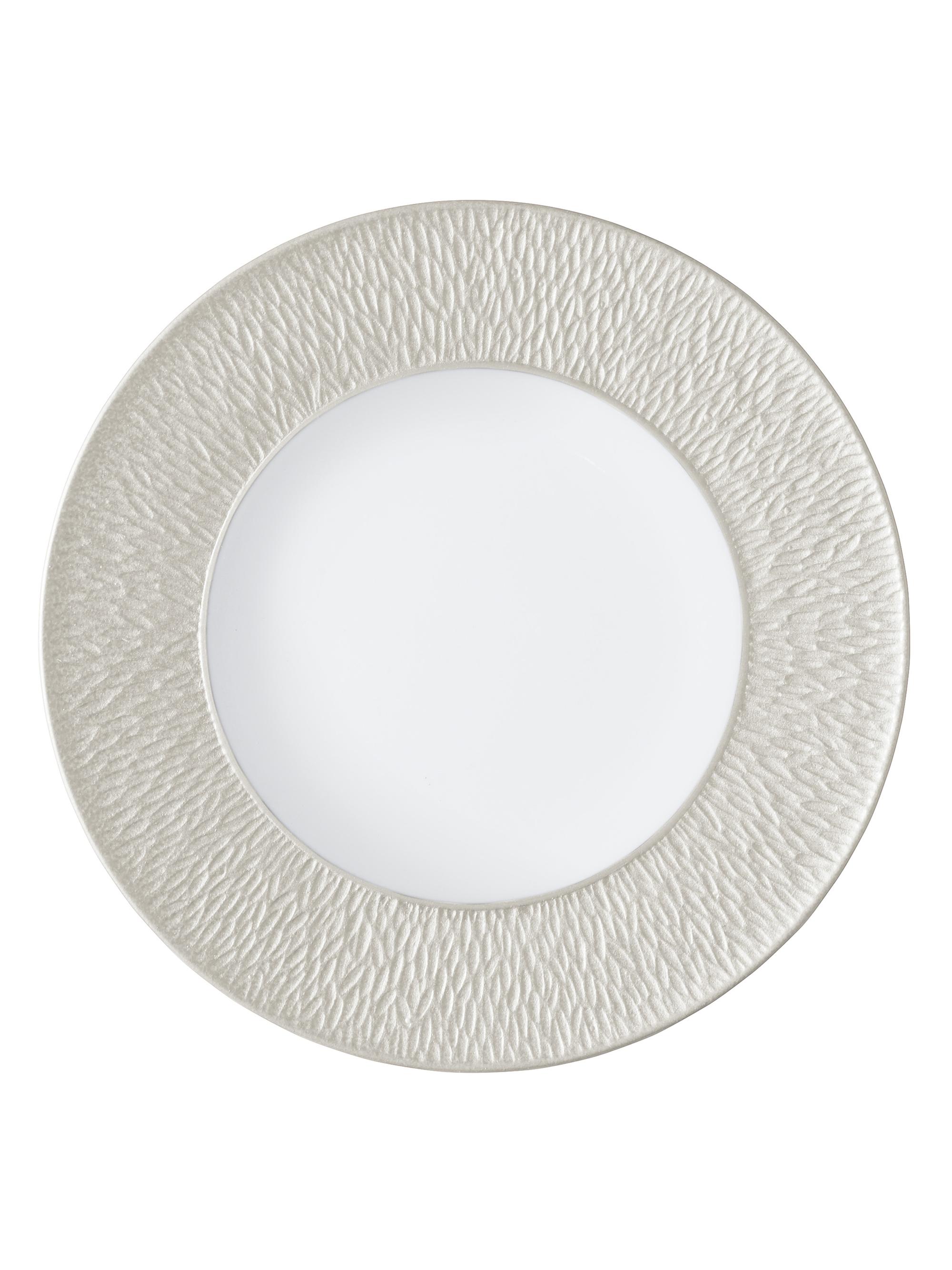Raynaud Minéral Irisé Buffet Plate - Pearl Grey