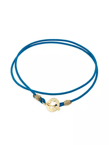 Buy 14k Gold Red String Bracelet Beaded Ball Bracelet Silk Cord