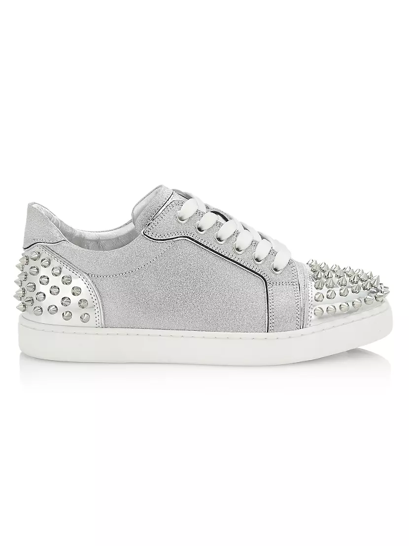 Vierissima 2 Christian Louboutin sneakers in split leather with studs