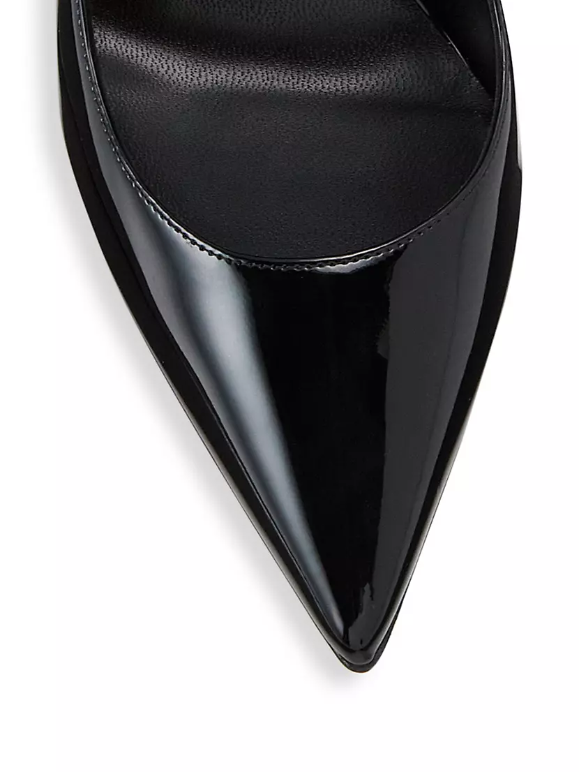 Christian Louboutin - Hot Chick 100 Patent-leather Pumps - Black