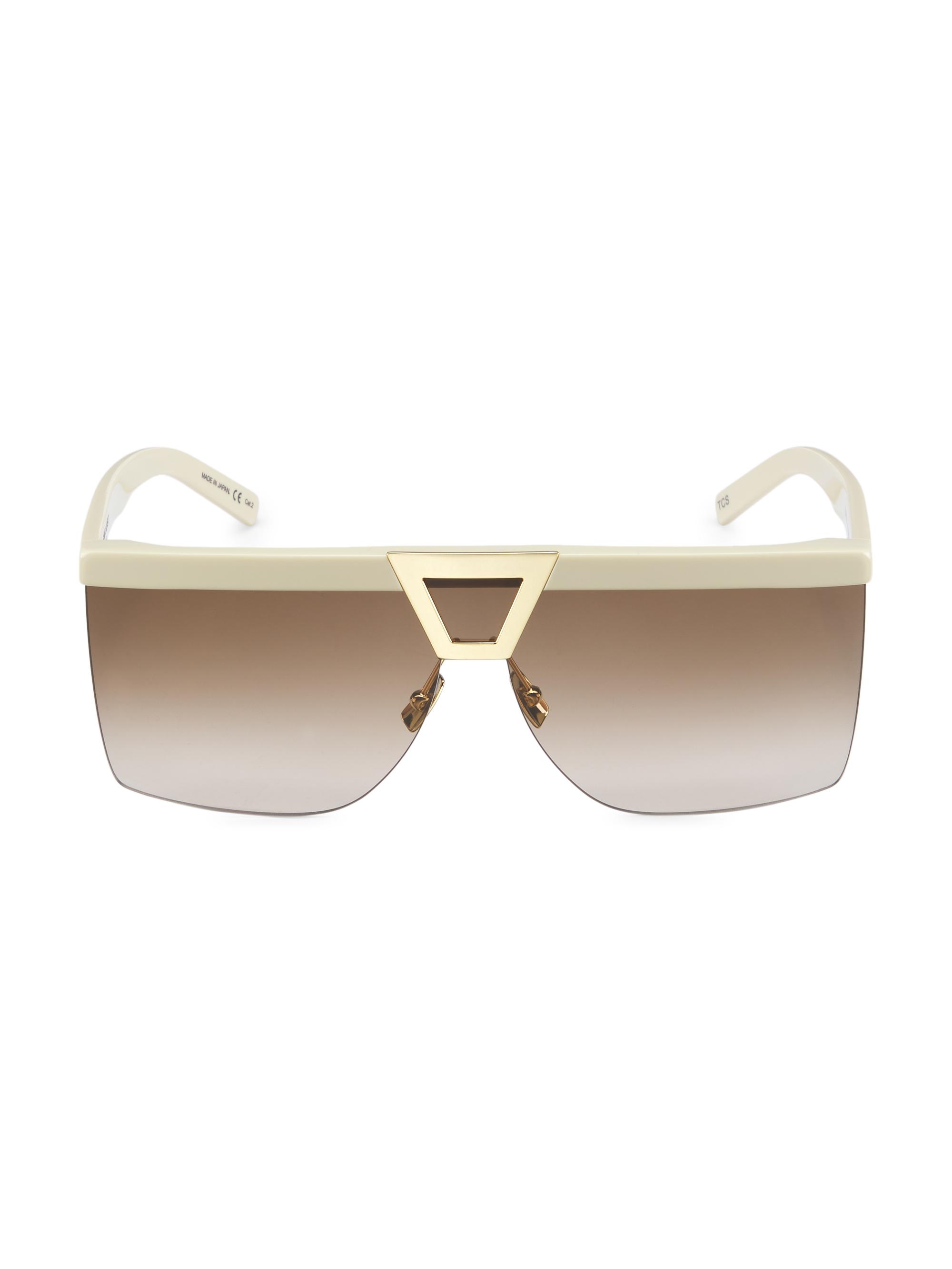 Saint Laurent Women's Palace 99MM Shield Sunglasses -