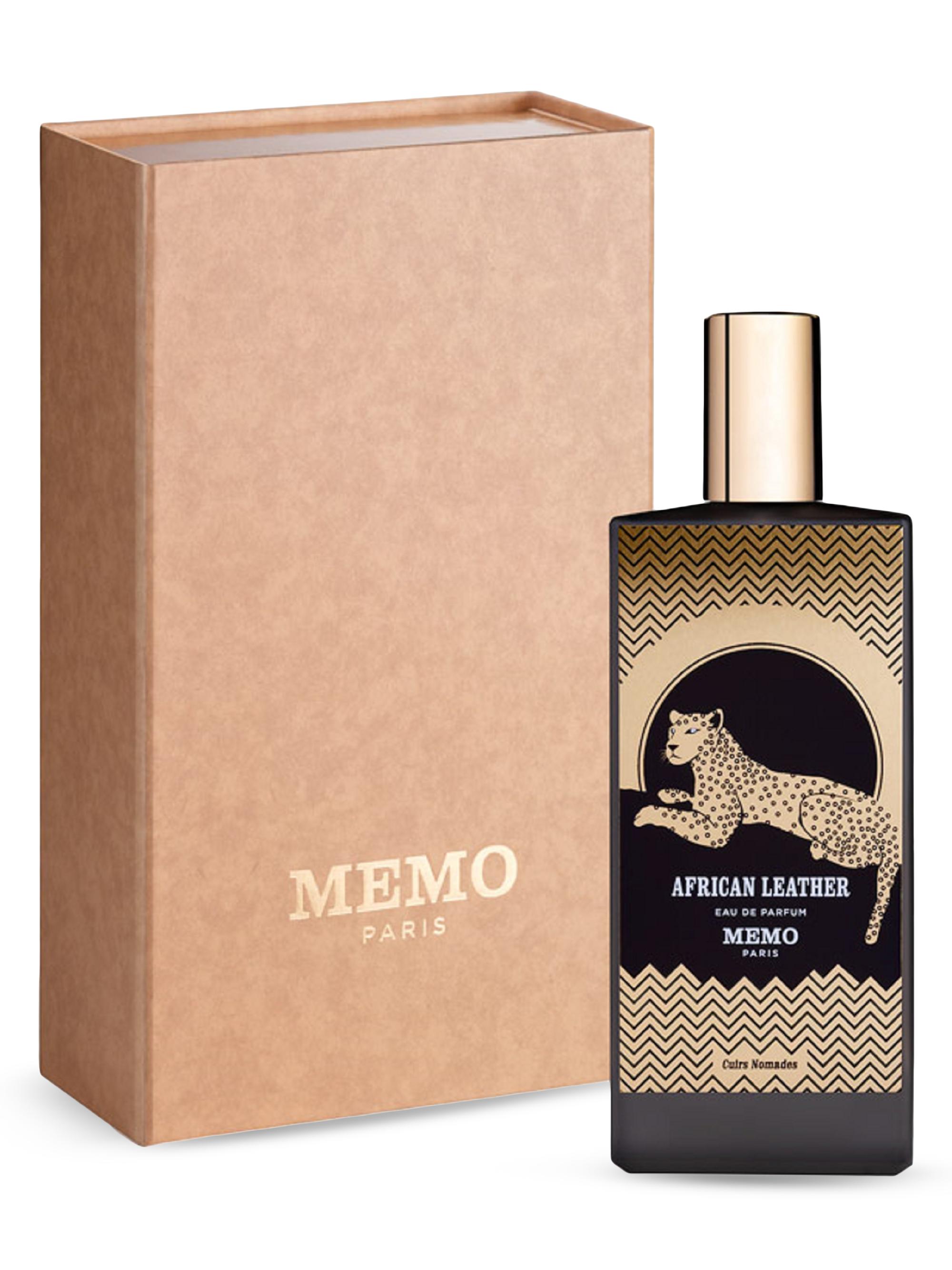 Memo Paris Women's Cuirs Nomades African Leather Eau de Parfum 2.5 oz