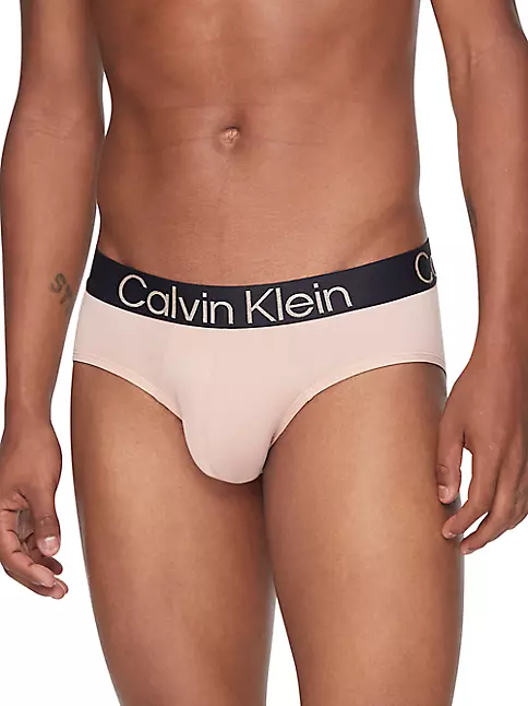 Calvin Klein Reconsidered Steel Micro Hip Brief 3-Pack Black