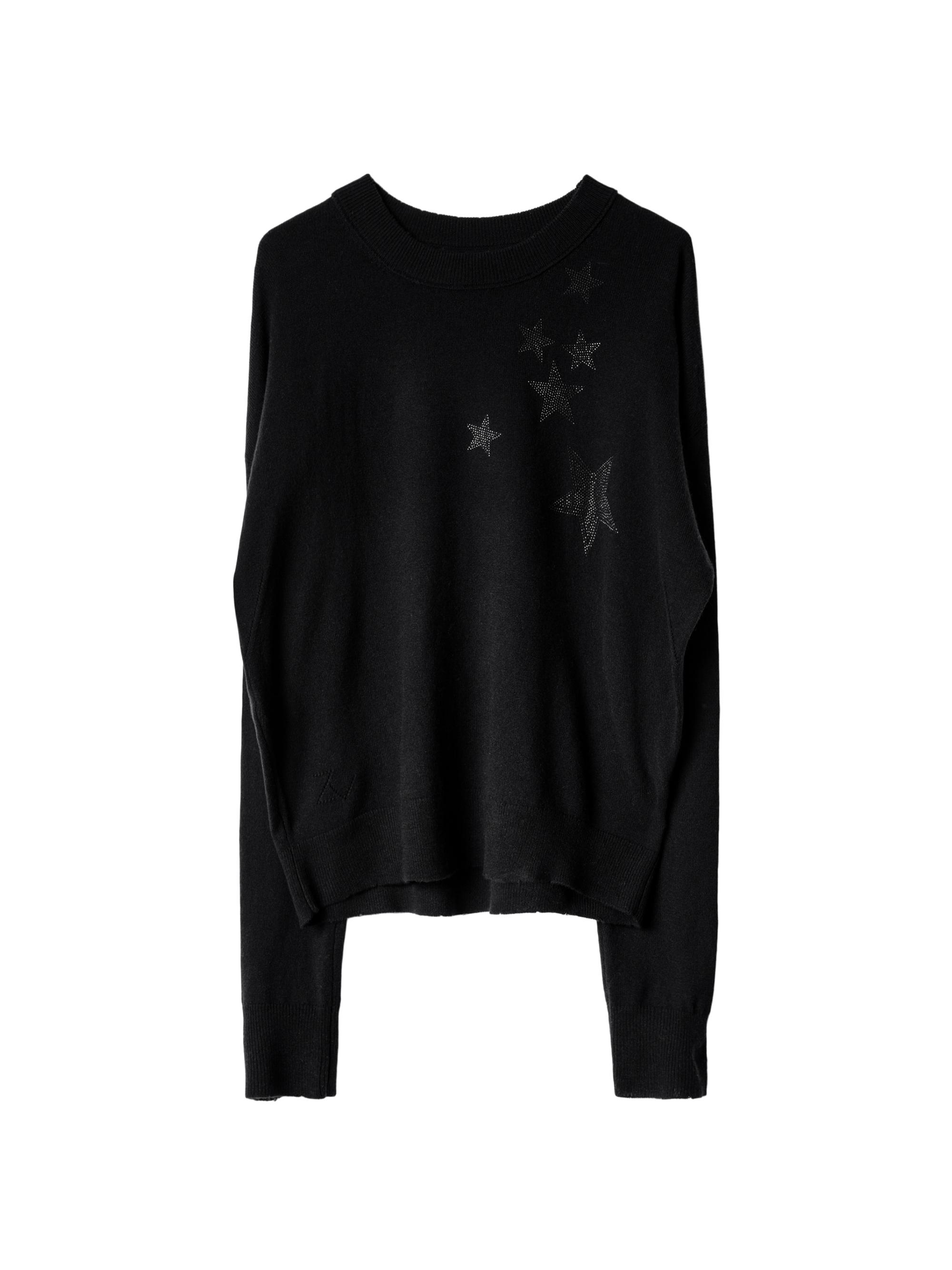 Zadig & Voltaire Women's Gaby Cashmere Stars Sweater - Noir