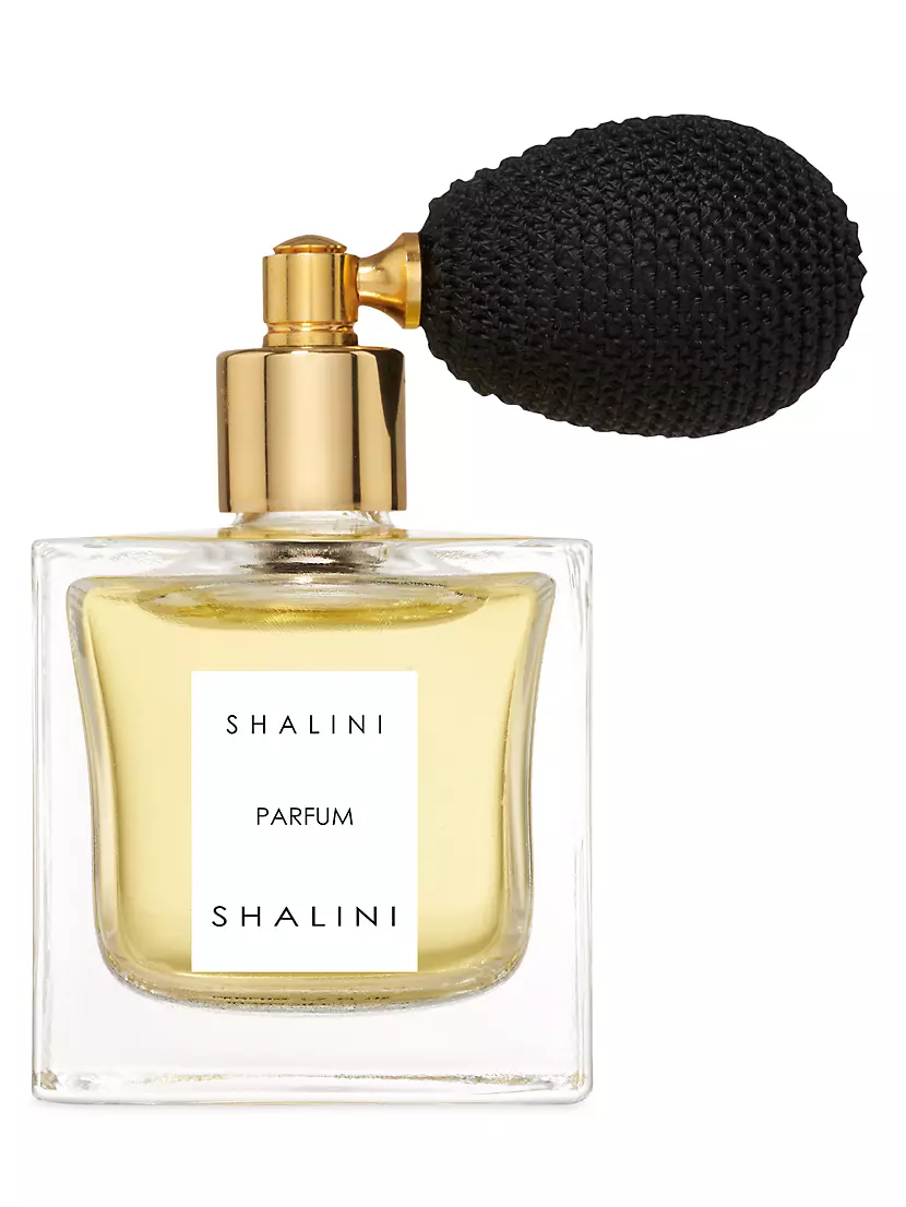Shalini Parfum Cubique Bottle & Bulb Atomizer