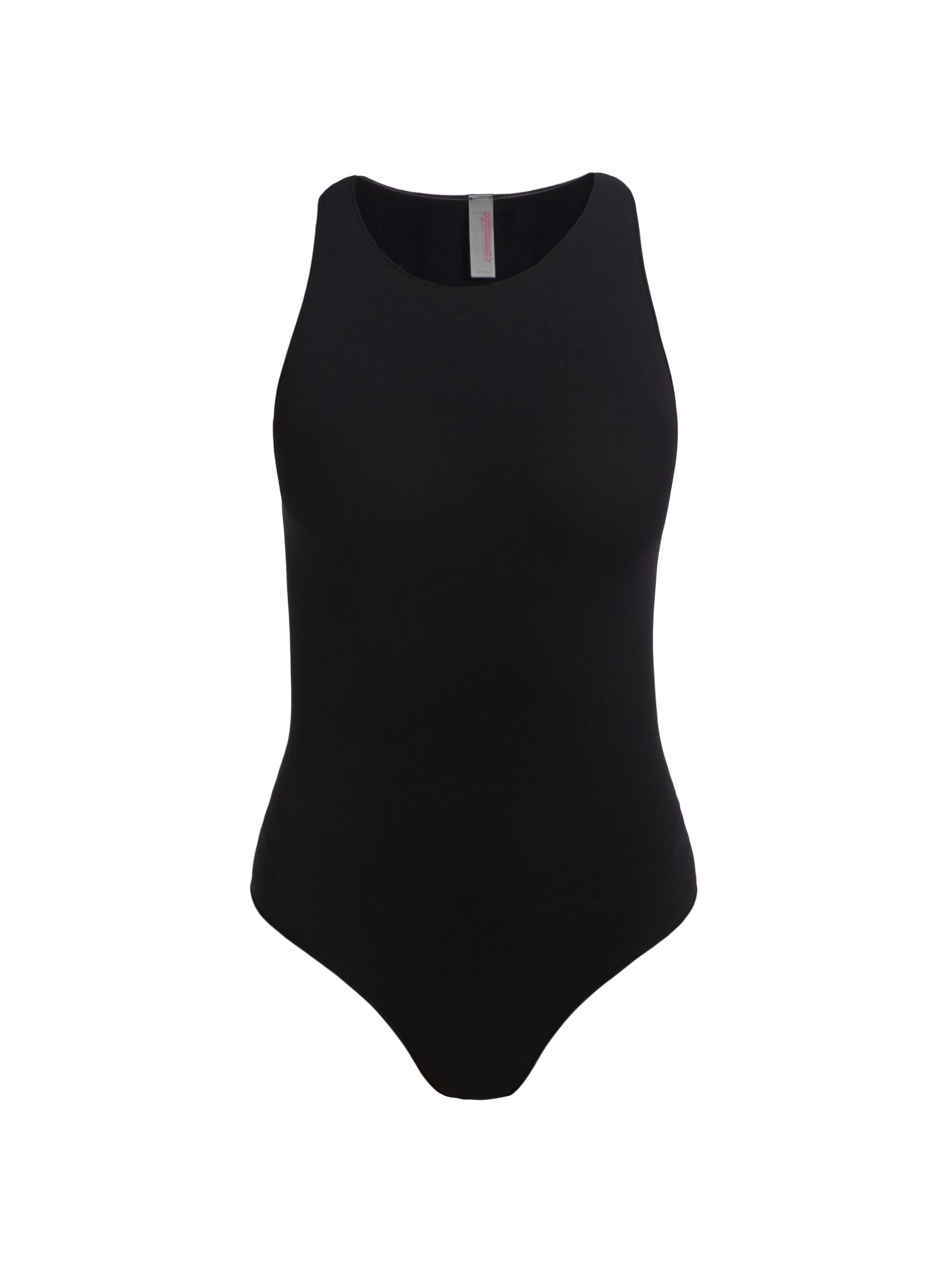 Commando Women's Ballet Body Racerback Bodysuit - Black