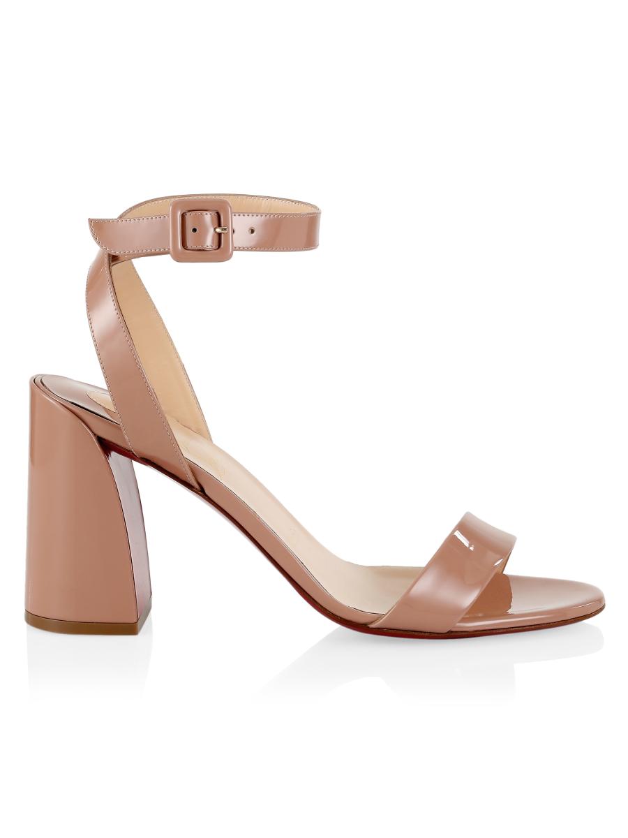 Christian Louboutin Miss Sabina 85 Patent Leather Ankle