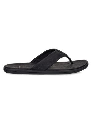 ugg leather flip flops womens
