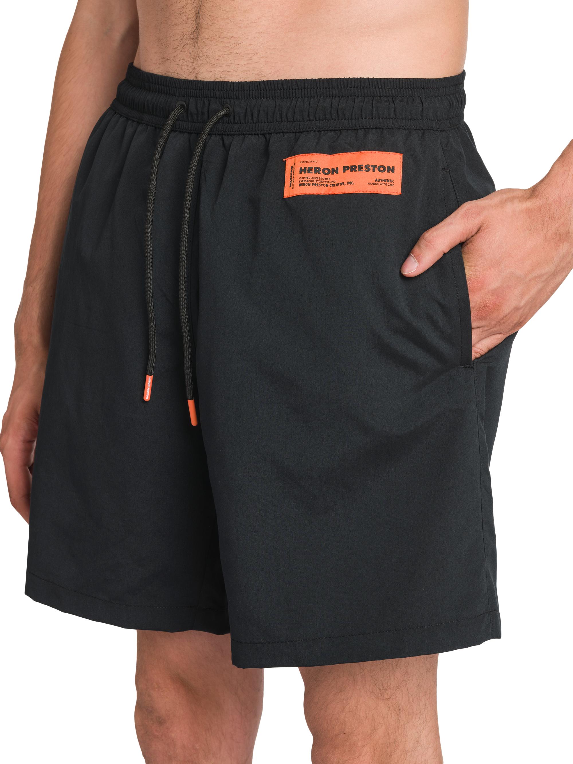 Heron Preston Relaxed-Fit Swim Shorts | Saks Fifth Avenue