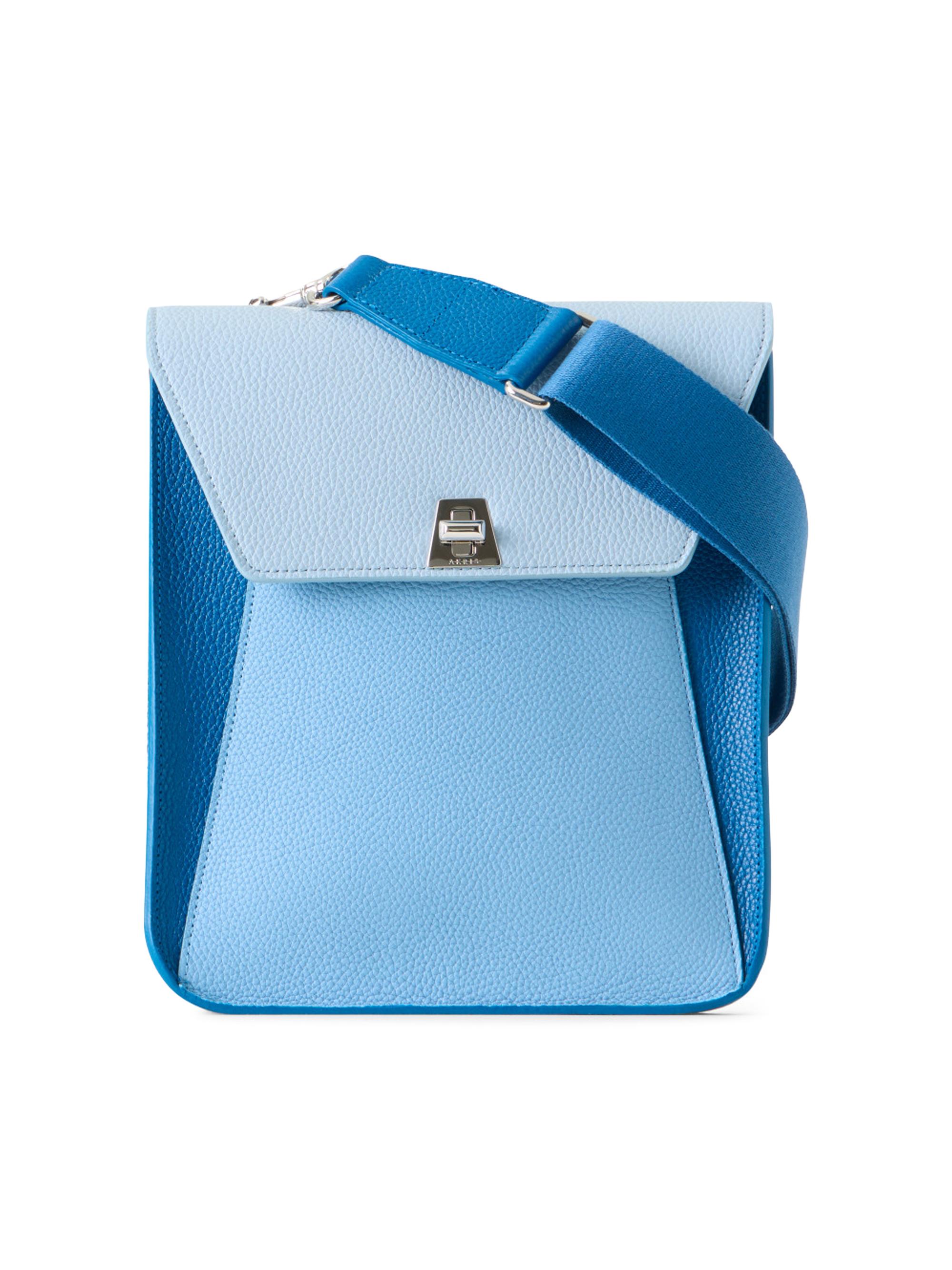 Akris Women's Anouk Little Messenger Crossbody Bag - Pastel Powder Royal Blue