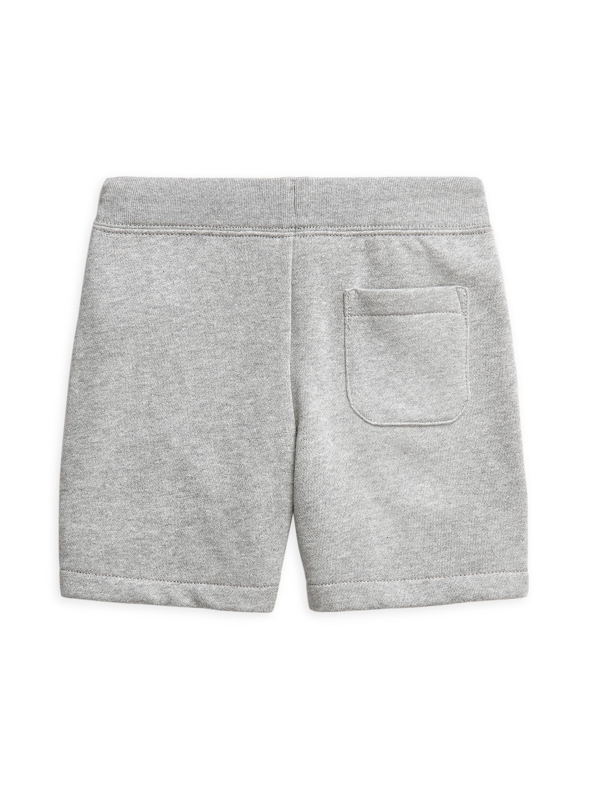 Polo Ralph Lauren Little Boy's & Boy's Fleece Drawstring Shorts - Dark Sport | Thumbnail 3