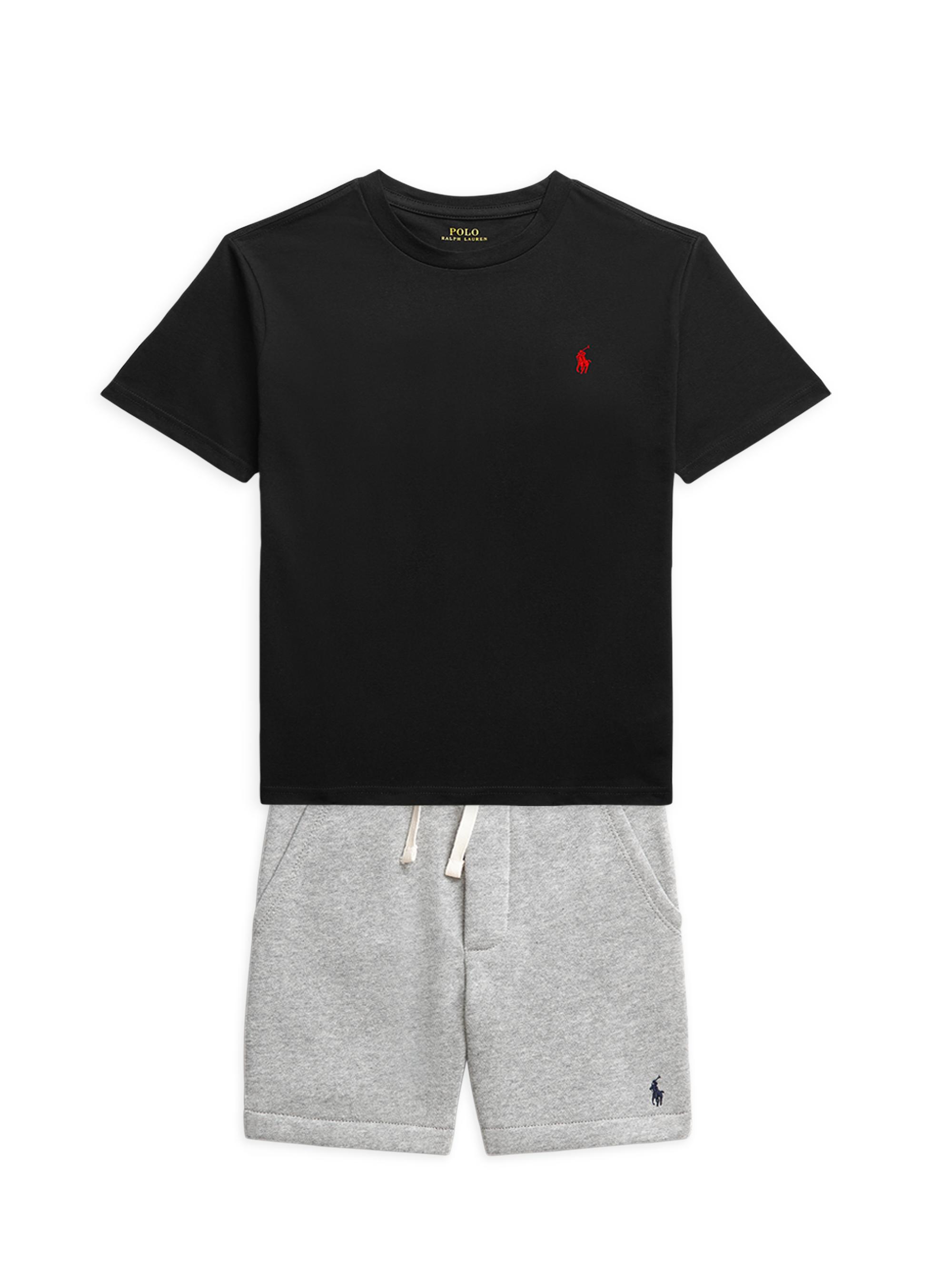 Polo Ralph Lauren Little Boy's & Boy's Fleece Drawstring Shorts - Dark Sport | Thumbnail 2