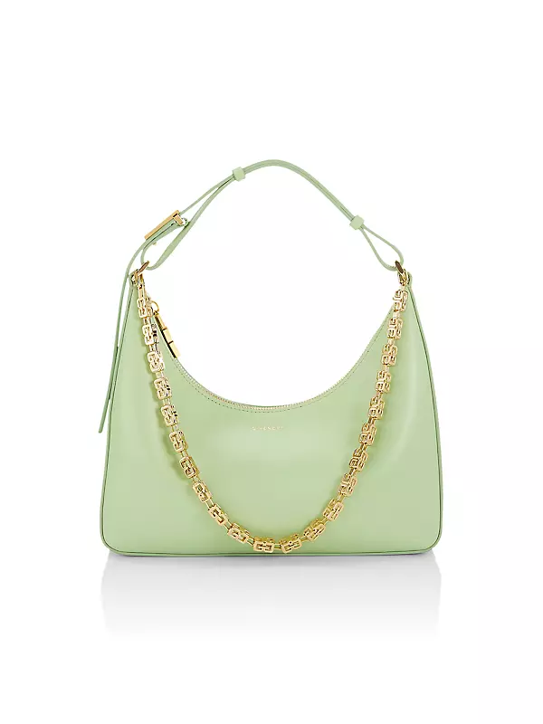Le Chic Lady Cloud Handbag with Gold Chain