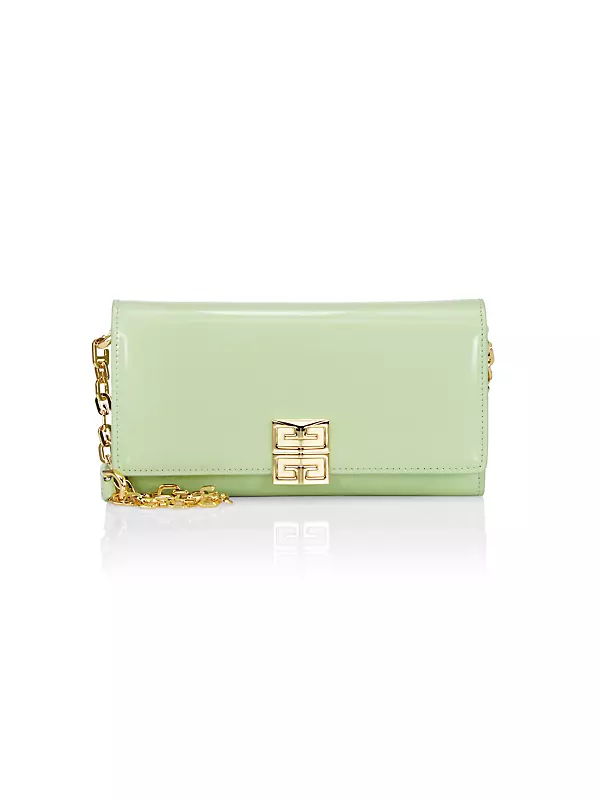 Shop Givenchy 4G Leather Wallet-On-Chain | Saks Fifth Avenue