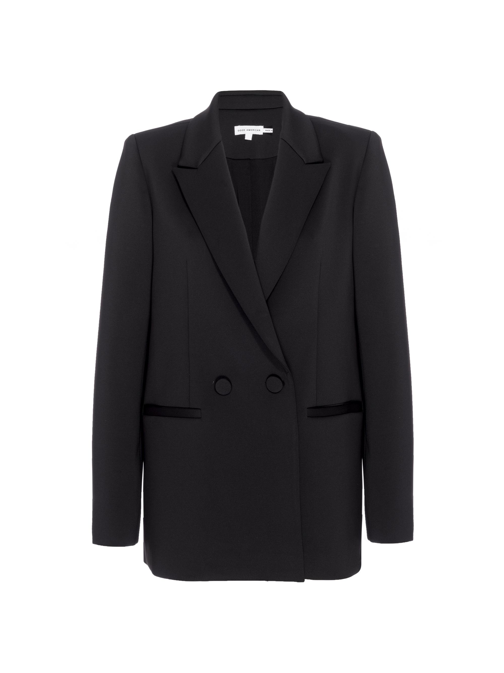 Good American Women's Sculpting Blazer 2.0 - Black